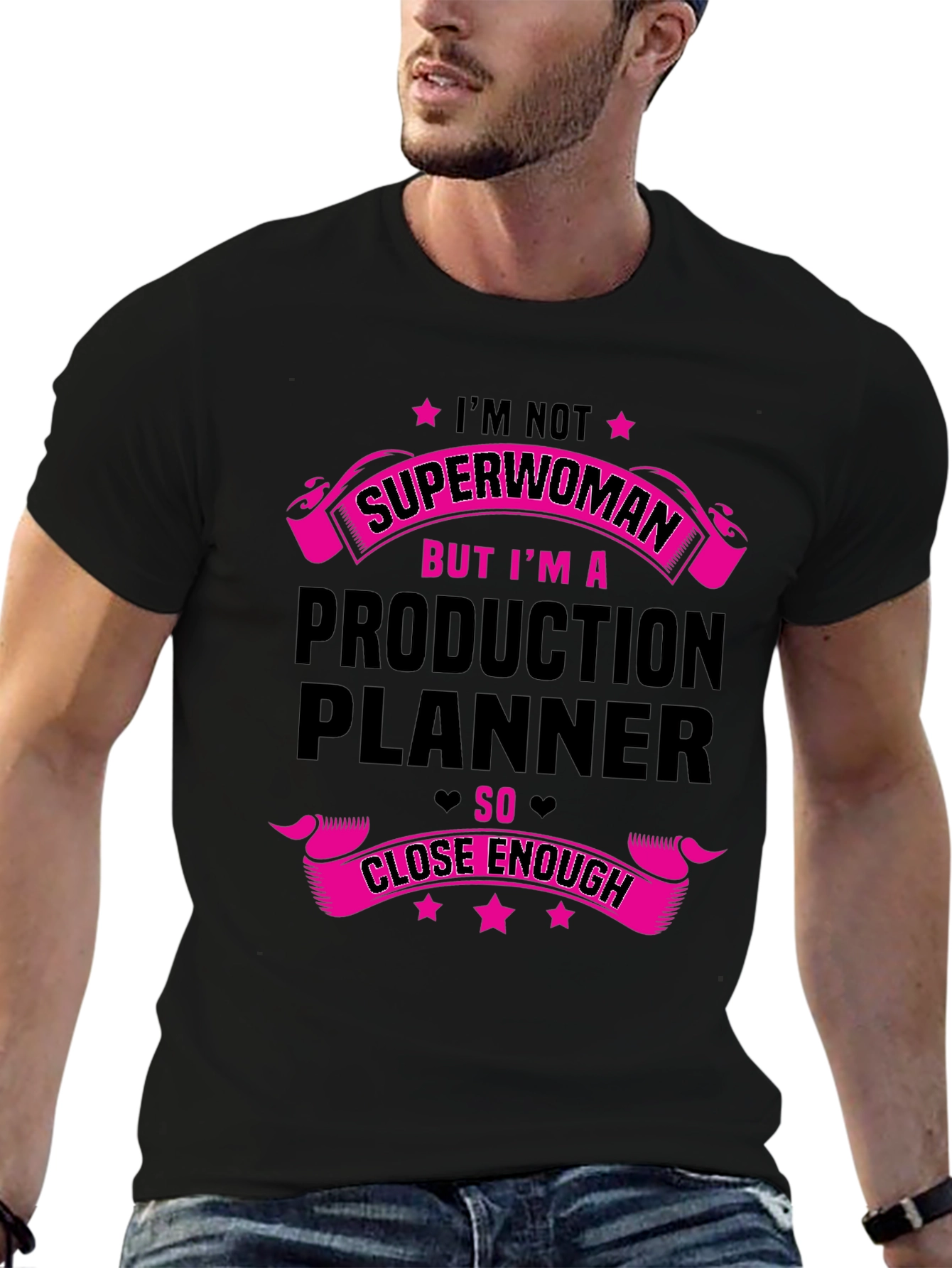 Production Planner Superwoman Funny T-Shirt