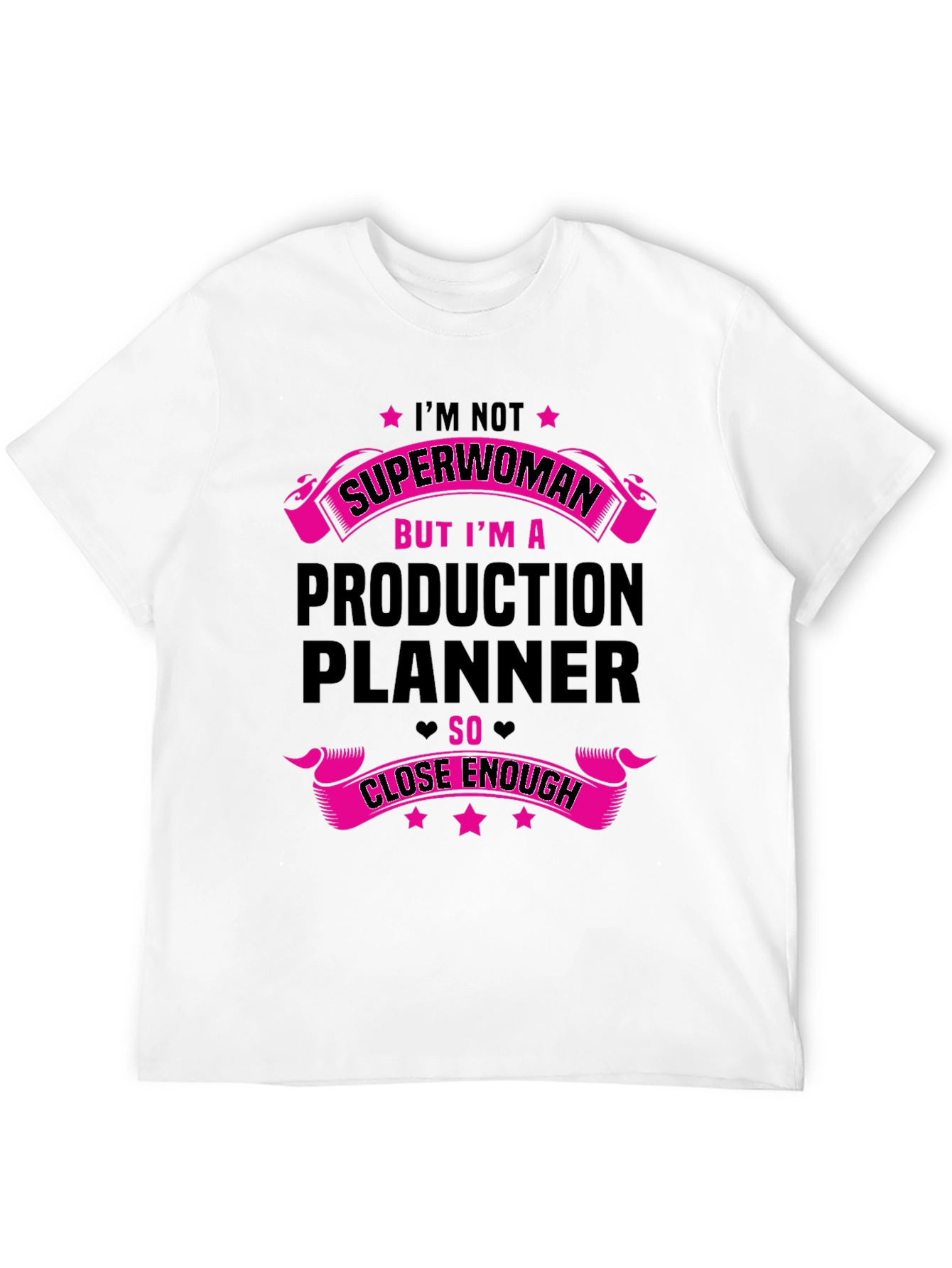 Production Planner Superwoman Funny T-Shirt