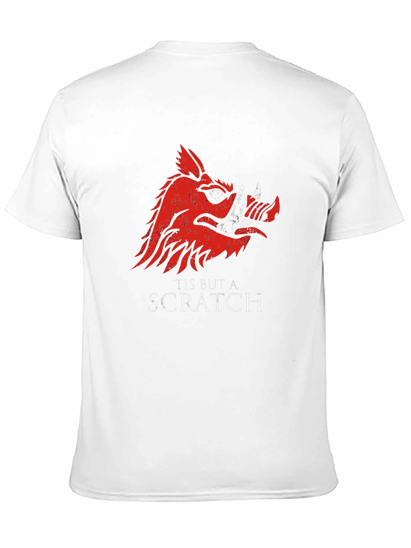 Tis But A Scratch T-Shirt - Black
