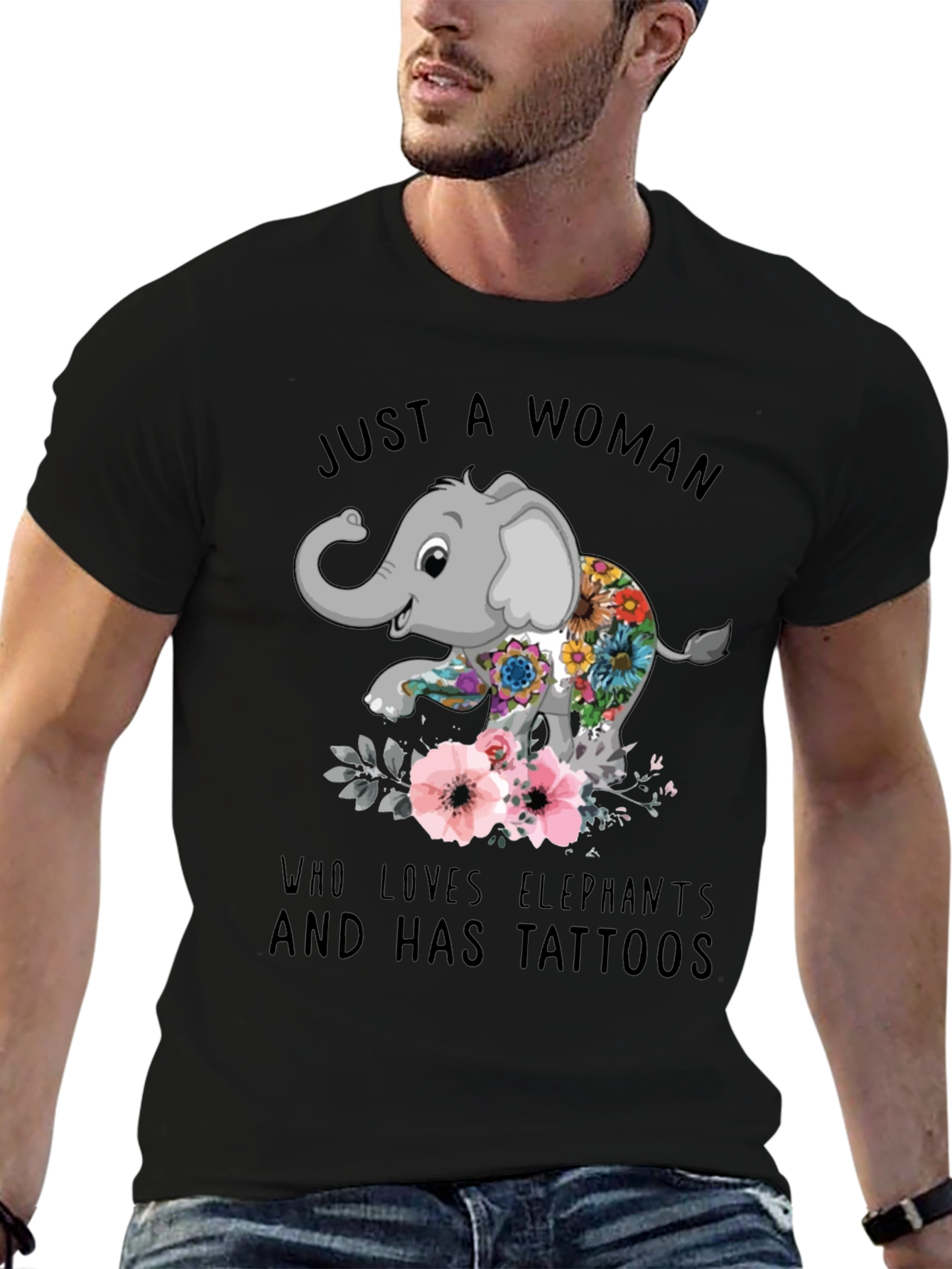 Elephant & Tattoo Lover T-Shirt