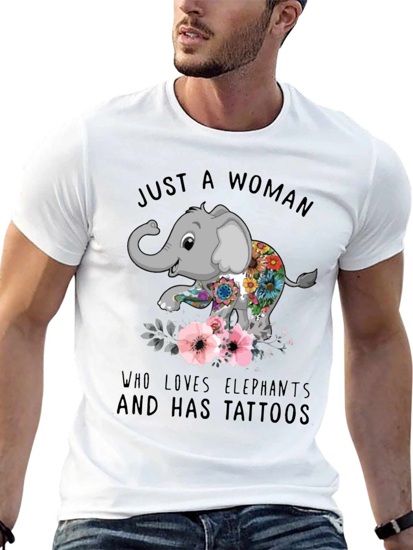 Elephant & Tattoo Lover T-Shirt