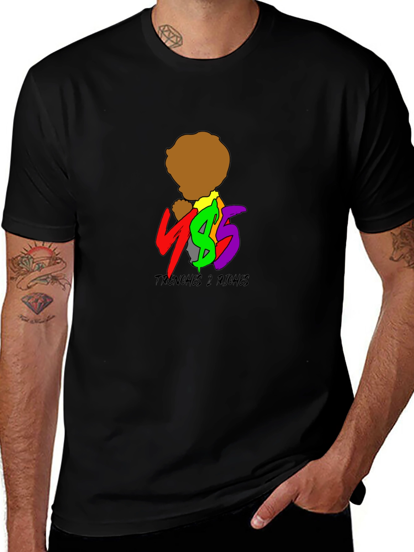 Trenches 2 Riches Graphic T-Shirt