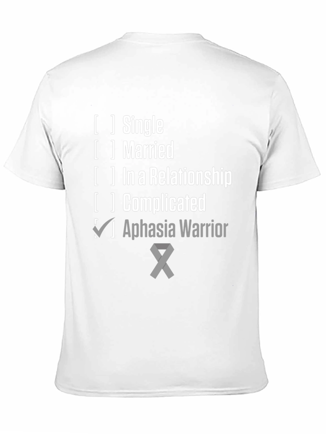 Aphasia Awareness Warrior T-Shirt