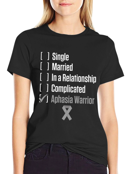 Aphasia Awareness Warrior T-Shirt