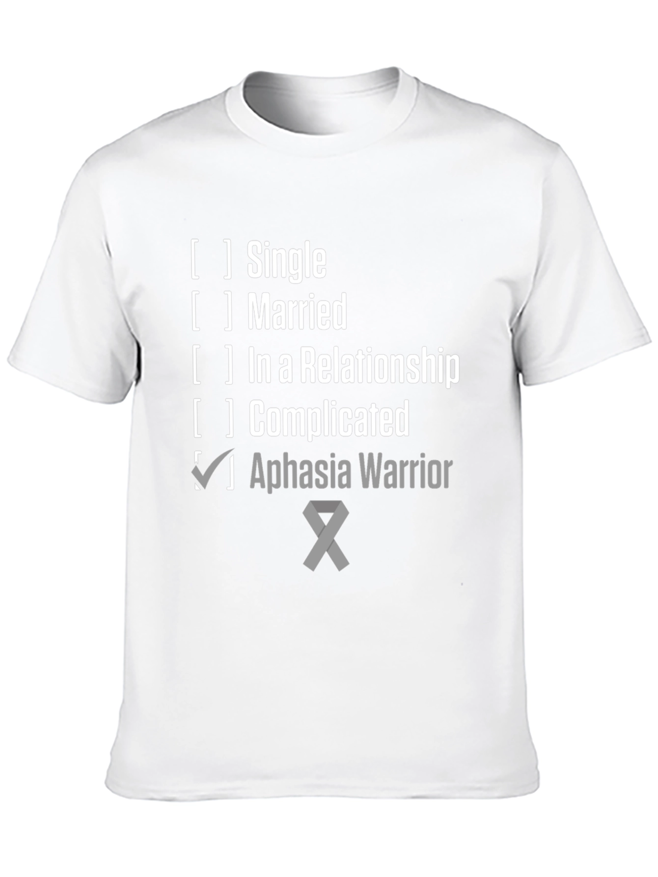 Aphasia Awareness Warrior T-Shirt