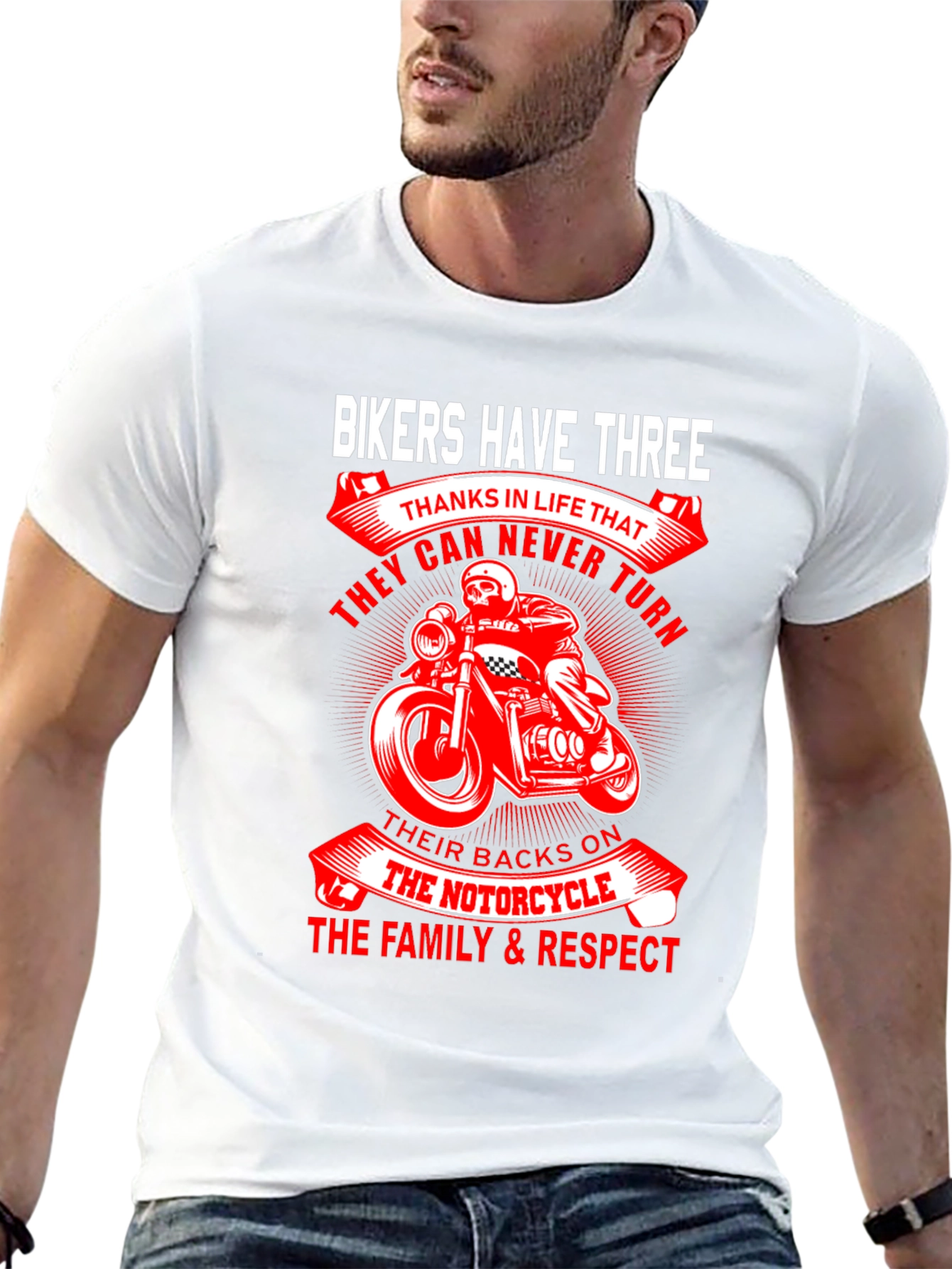 Bikers Have Three Motorcycle T-Shirt