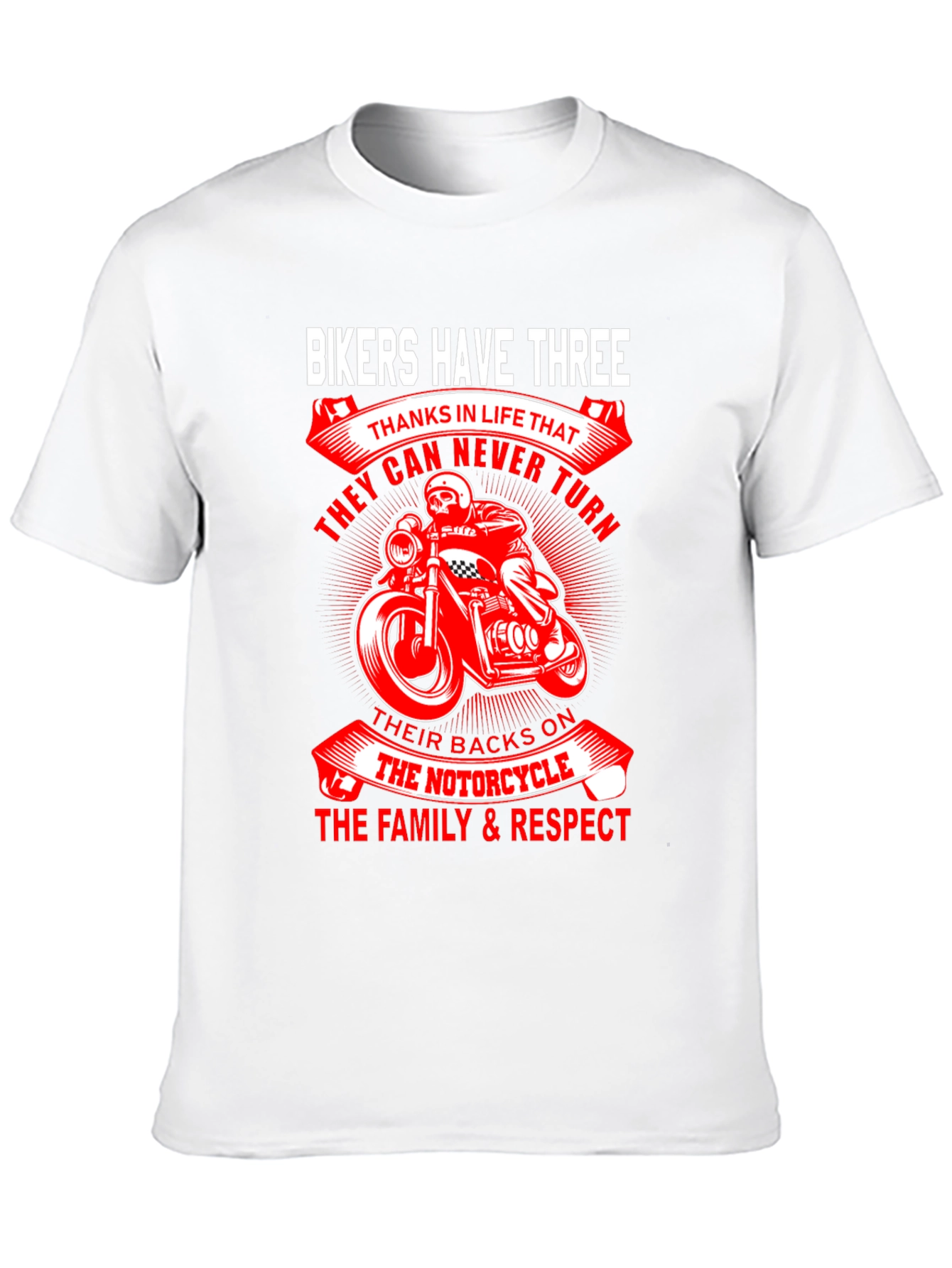 Bikers Have Three Motorcycle T-Shirt