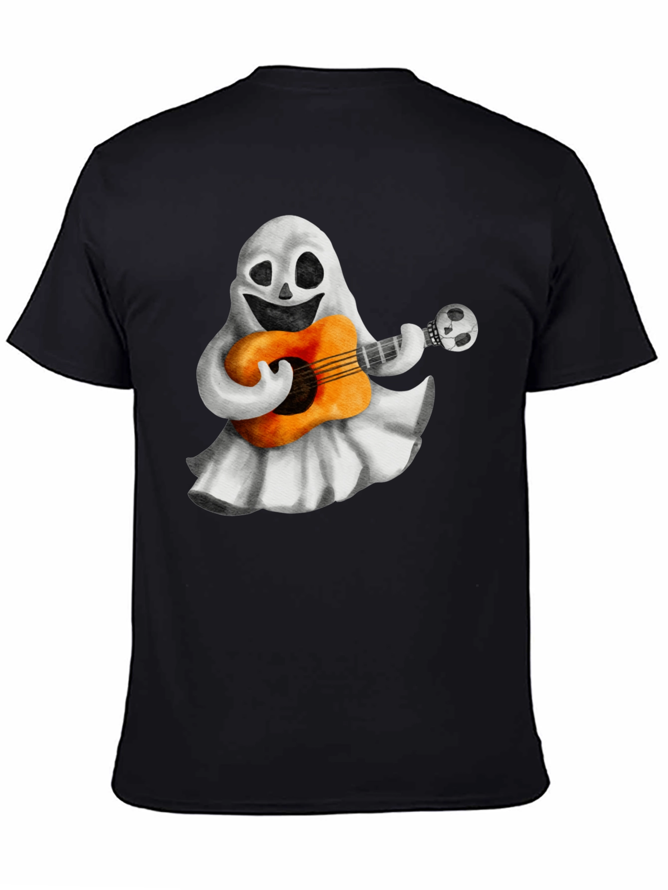 Spooky Guitar Ghost T-Shirt