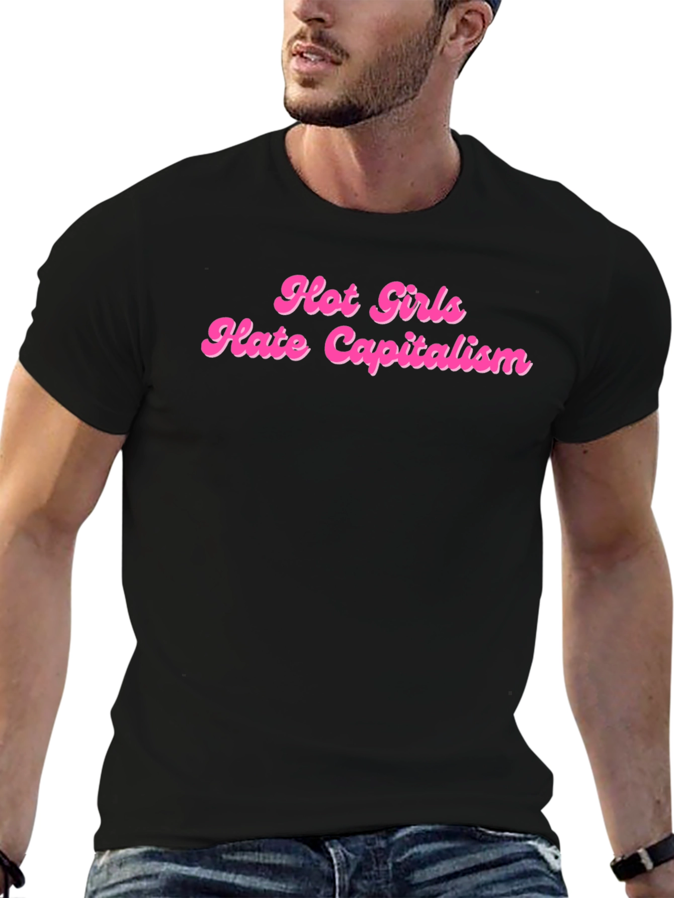 Hot Girls Hate Capitalism T-Shirt