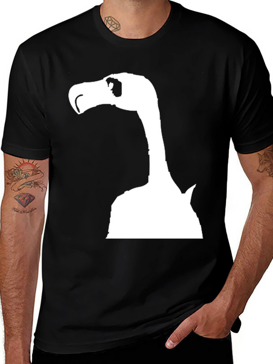 Dodo Bird Graphic Tee - Black Casual T-Shirt