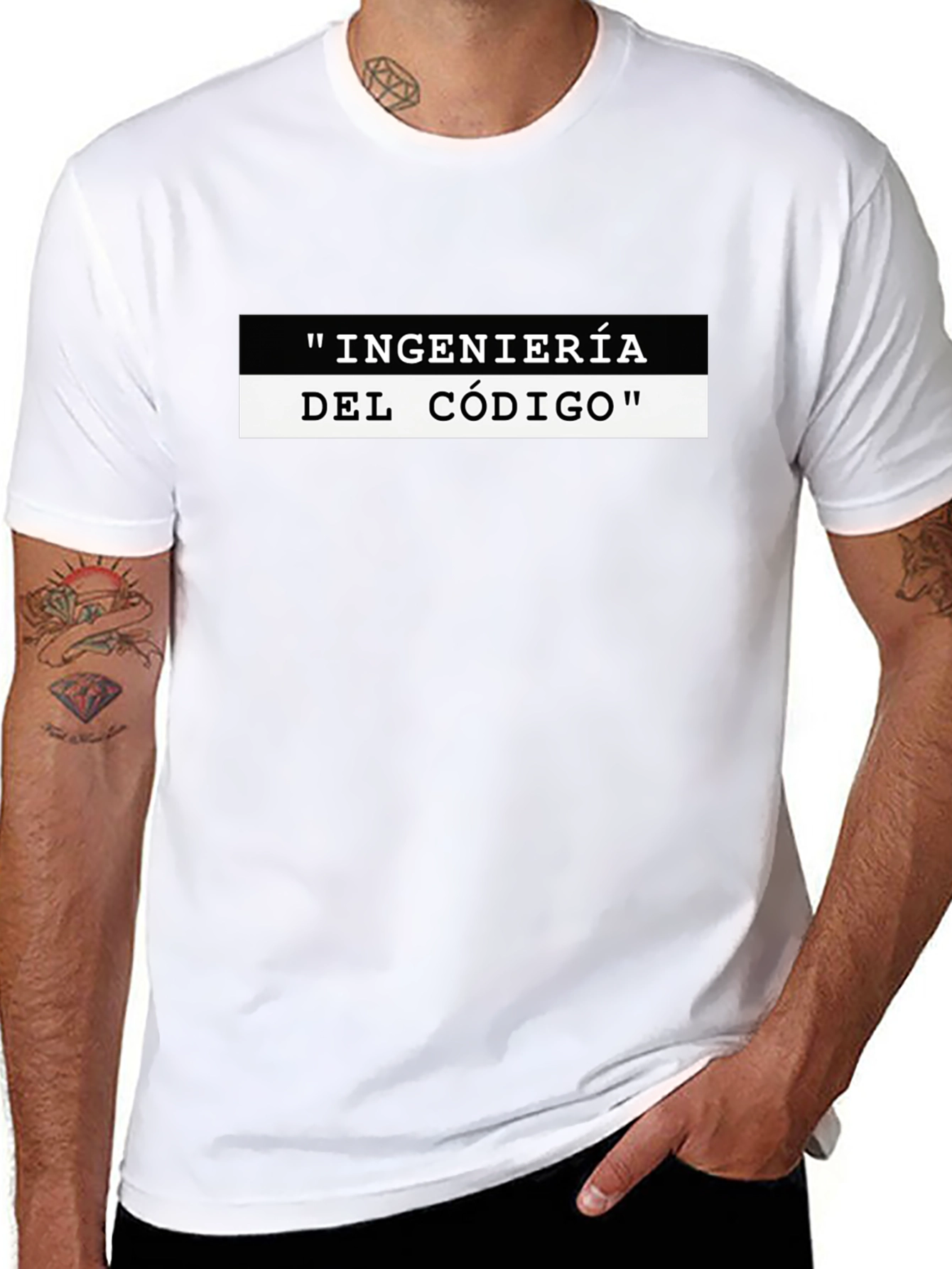 Ingeniería Del Código Black T-Shirt