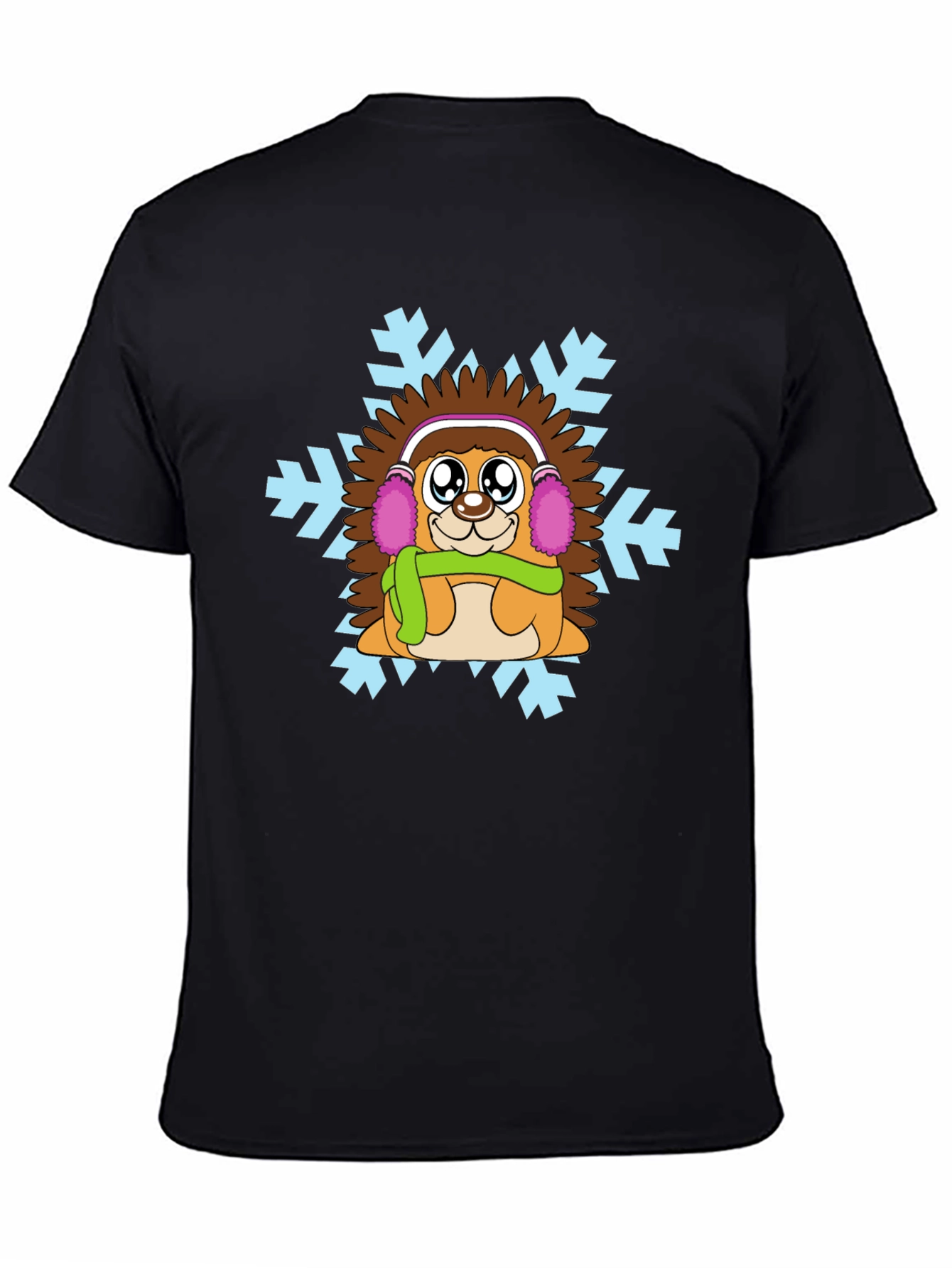 Winter Hedgehog Graphic Tee