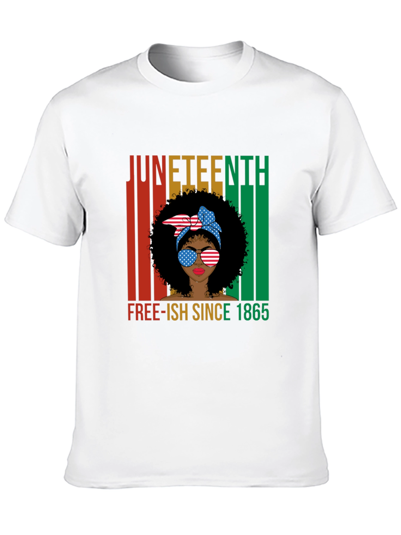 Juneteenth Free-ish Since 1865 Black T-Shirt