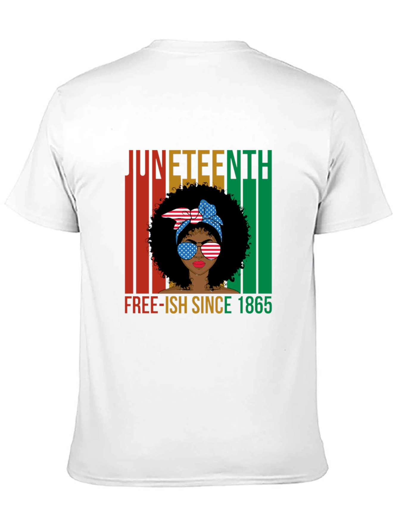 Juneteenth Free-ish Since 1865 Black T-Shirt