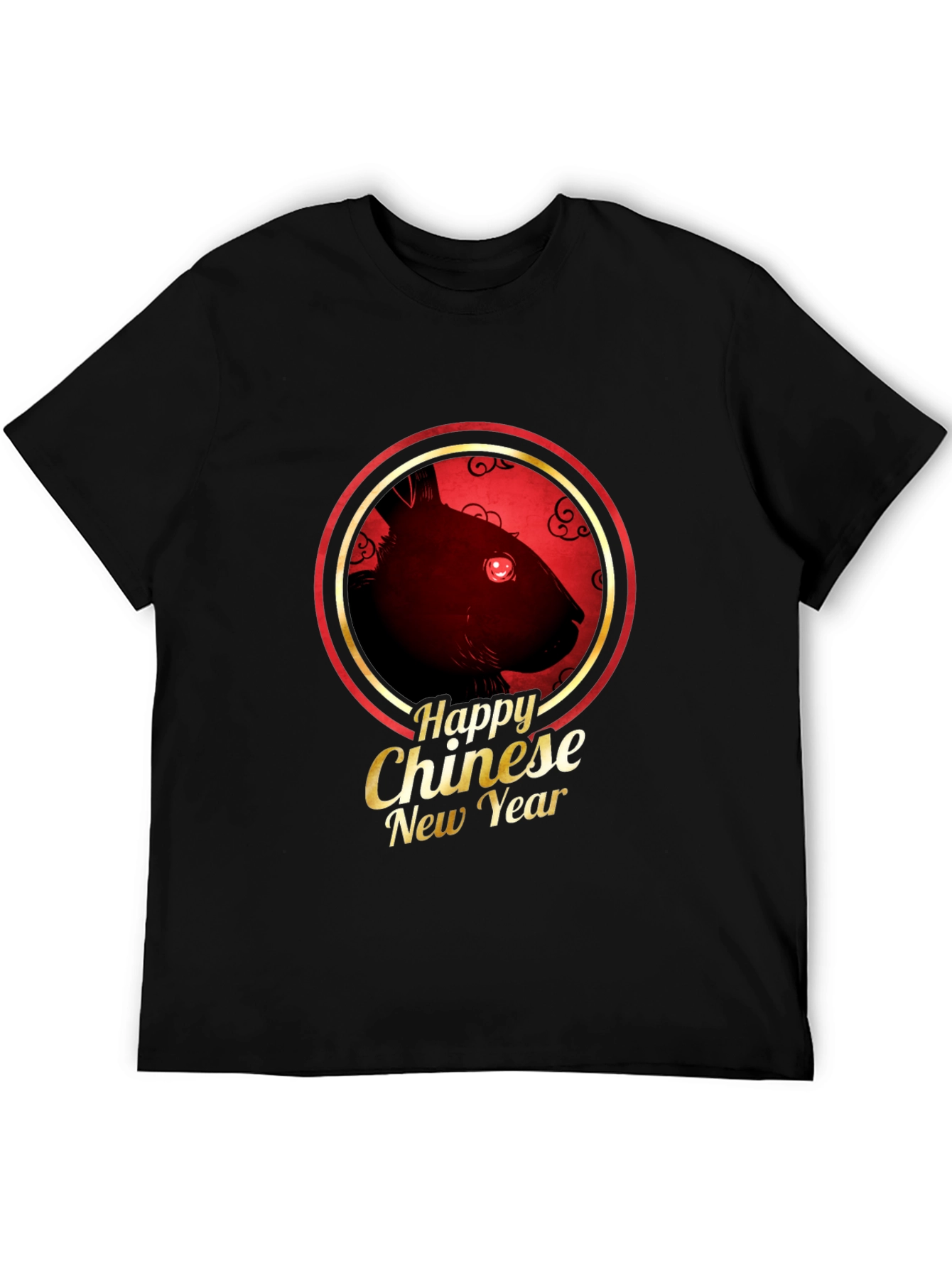 Chinese New Year Rat Graphic T-Shirt