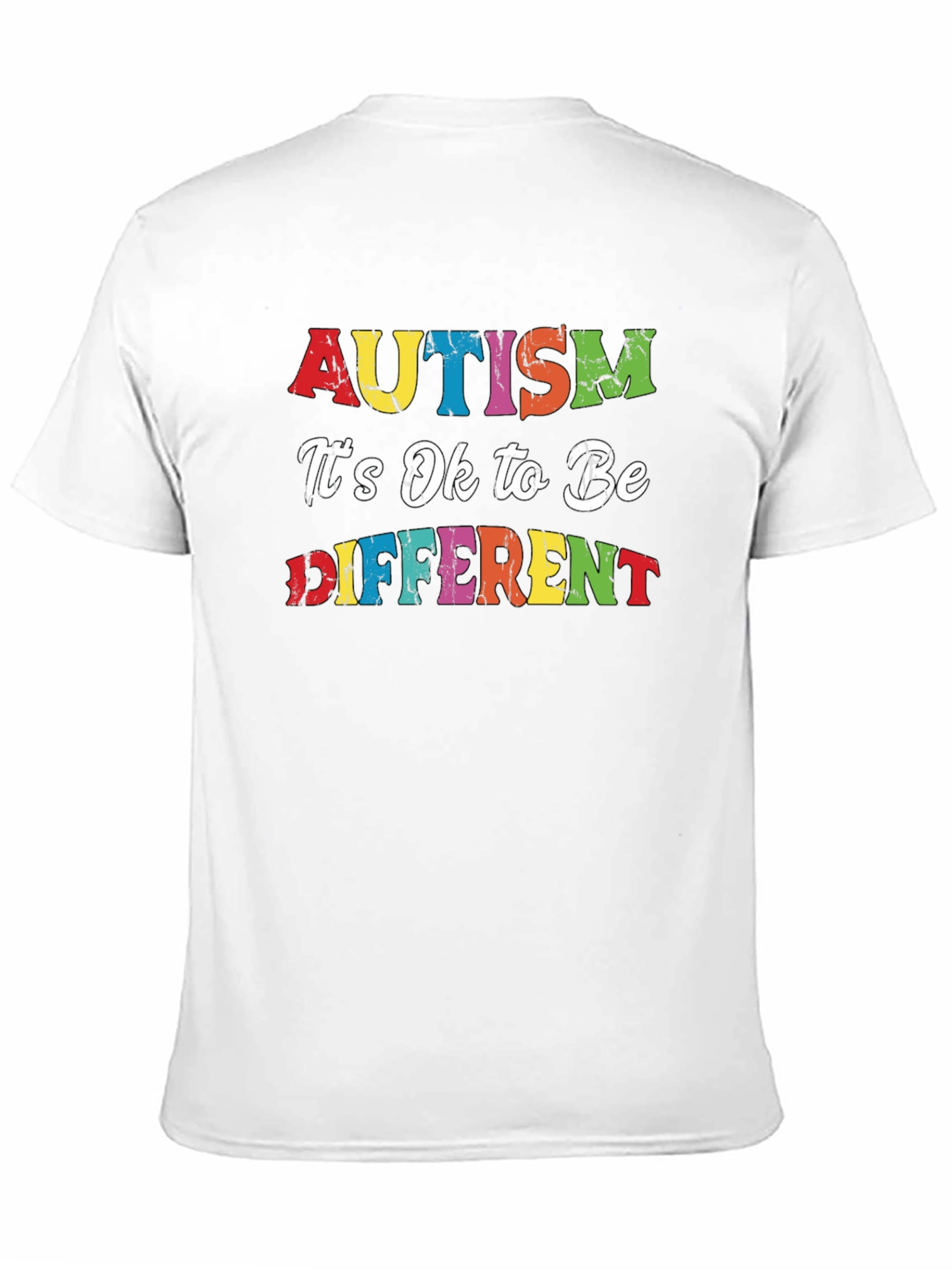 Autism Awareness T-Shirt - Its Ok to Be Different