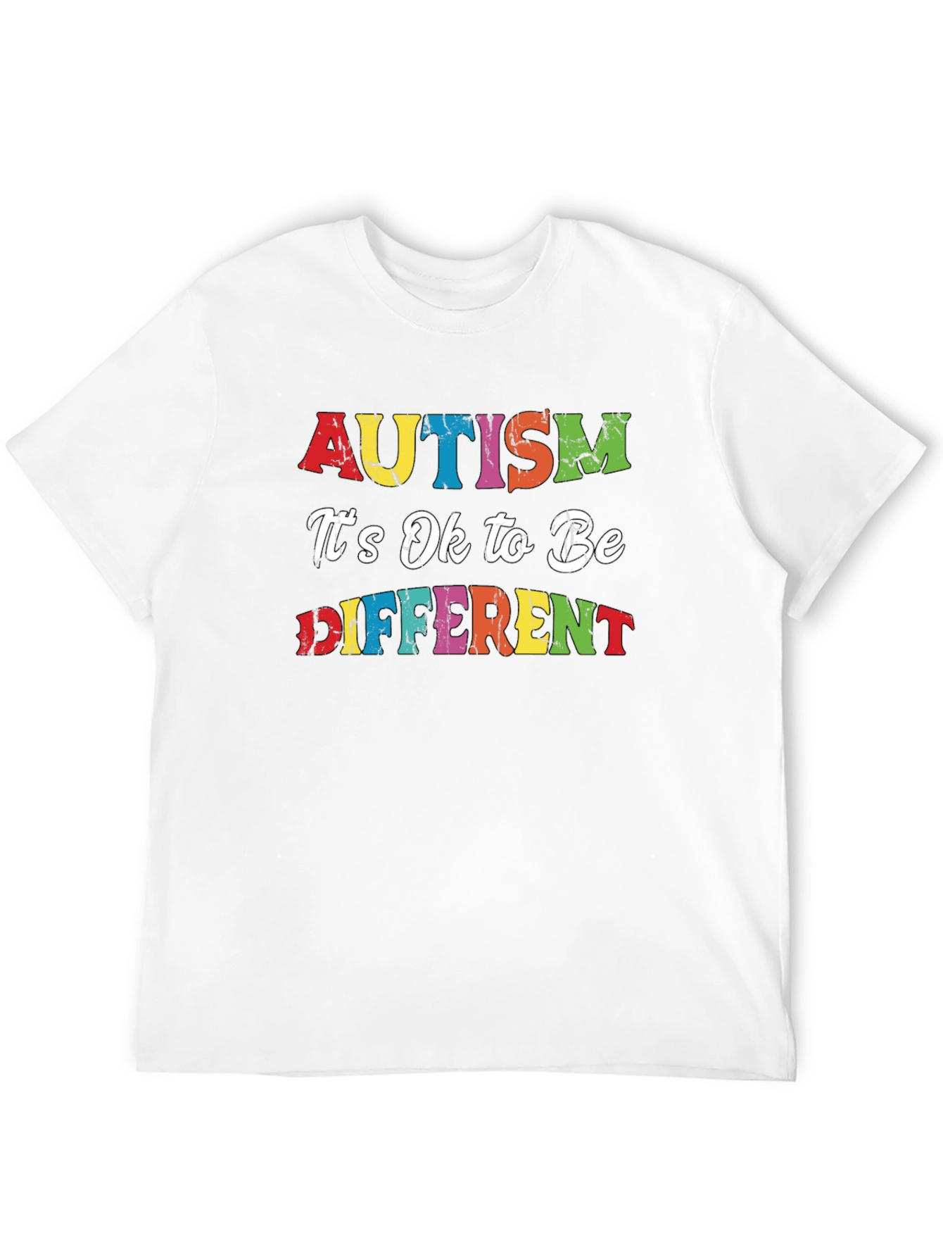 Autism Awareness T-Shirt - Its Ok to Be Different