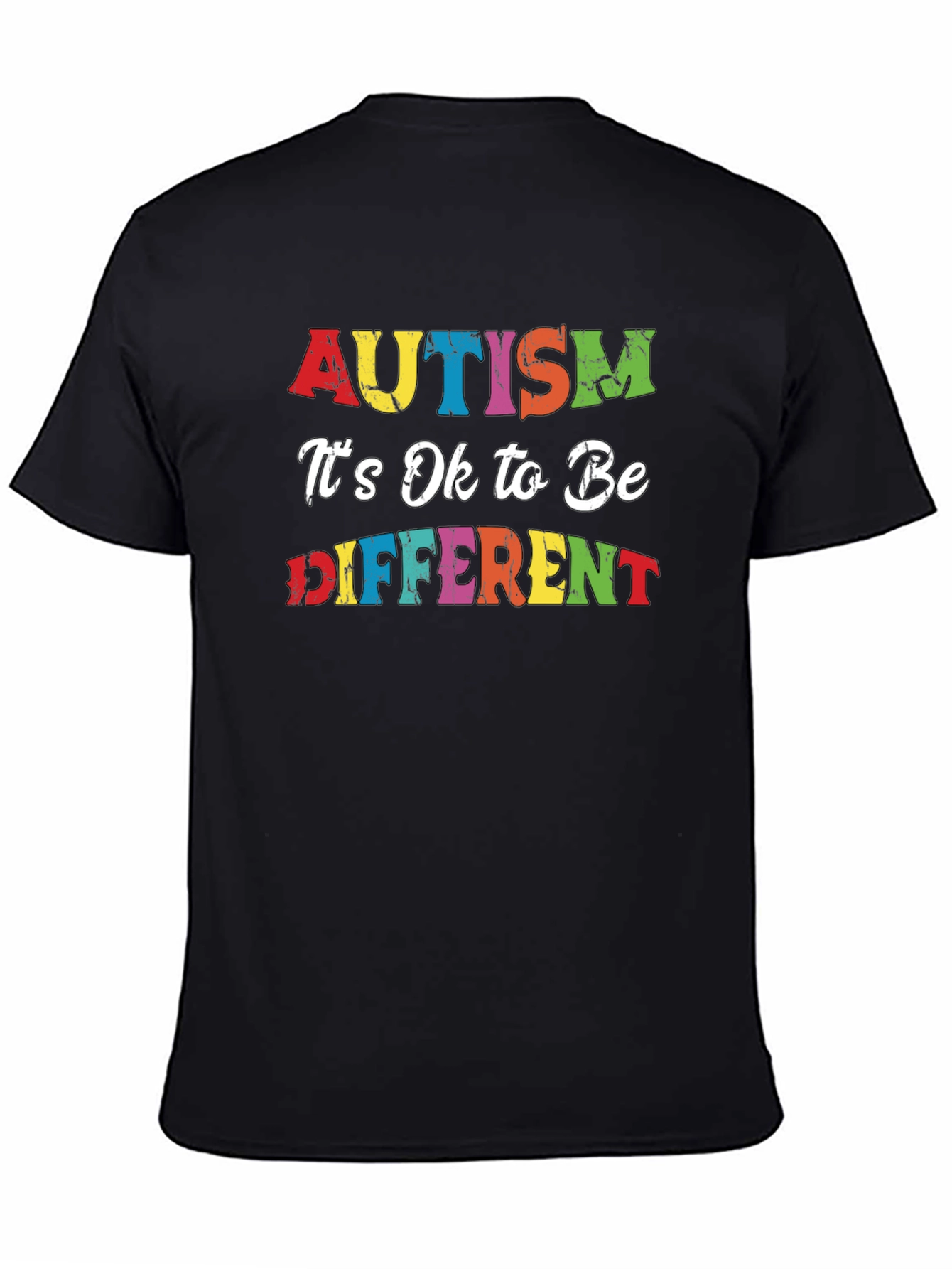 Autism Awareness T-Shirt - Its Ok to Be Different