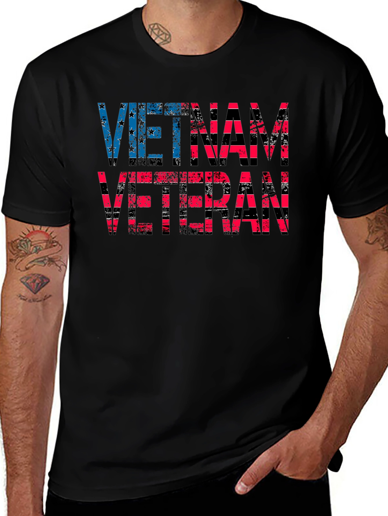 Vietnam Veteran Graphic T-Shirt