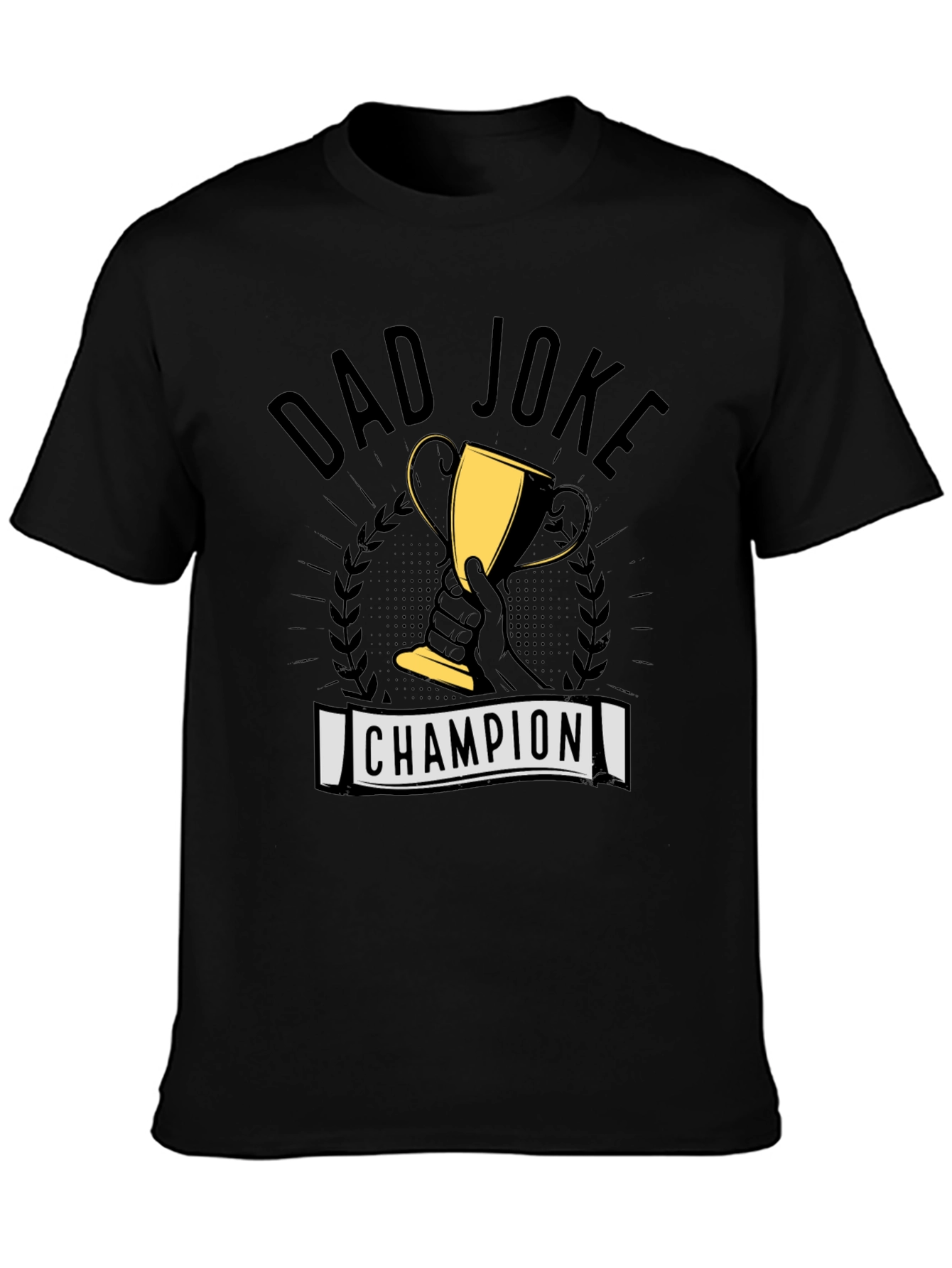Dad Joke Champion T-Shirt Funny Gift