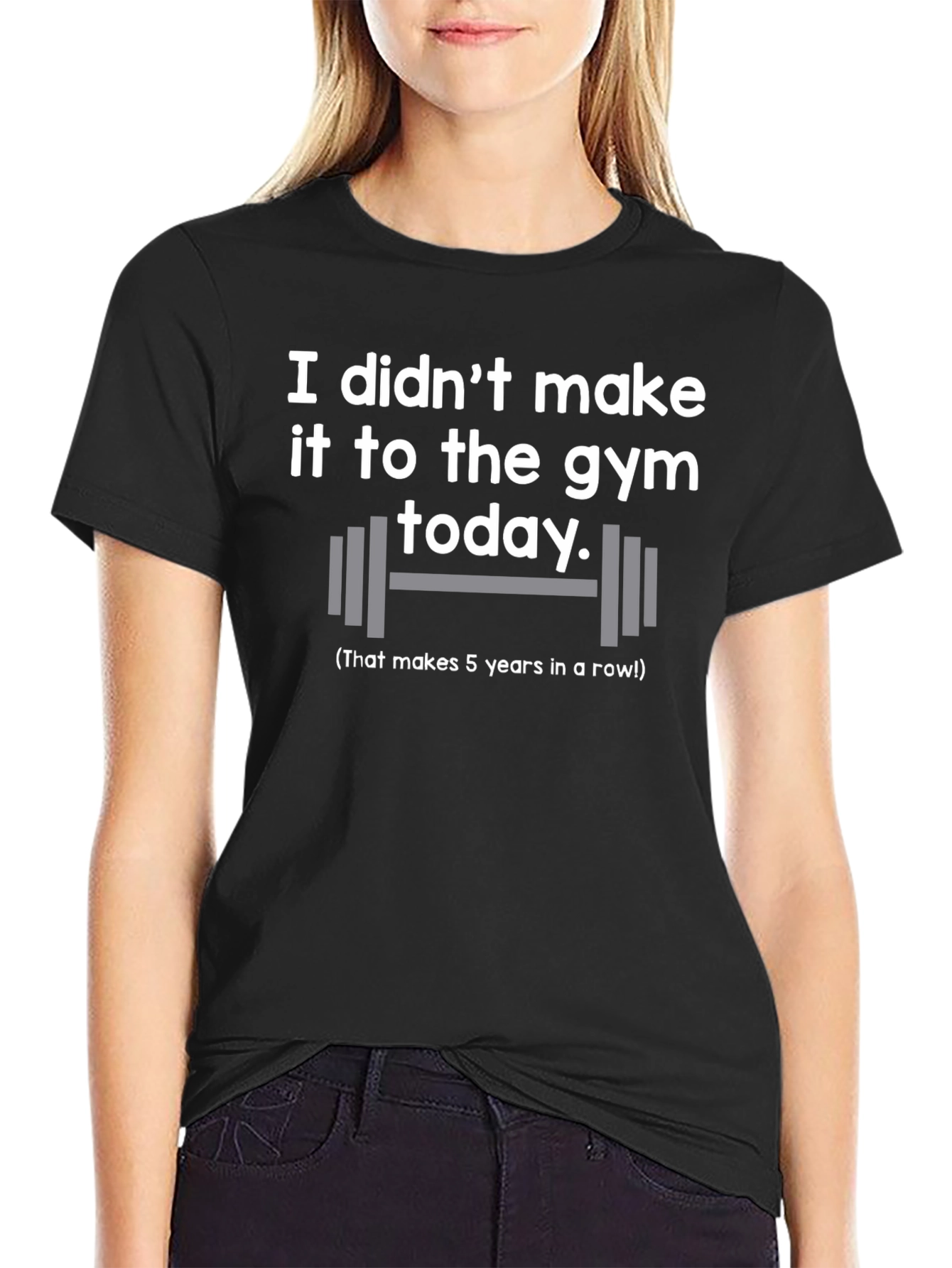 Funny Gym T-Shirt - I Didnt Make it Today