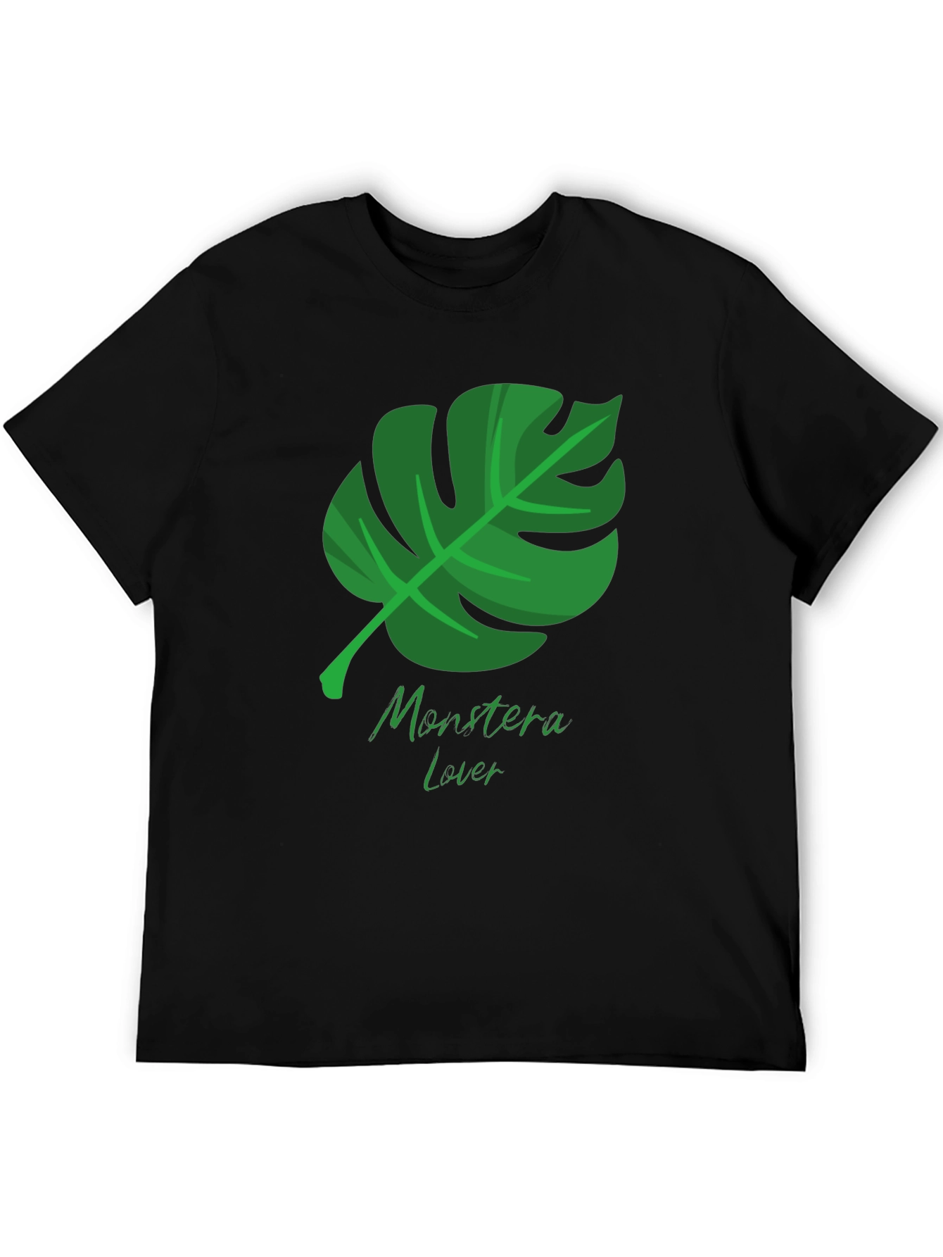 Monstera Lover T-Shirt - Tropical Leaf Design