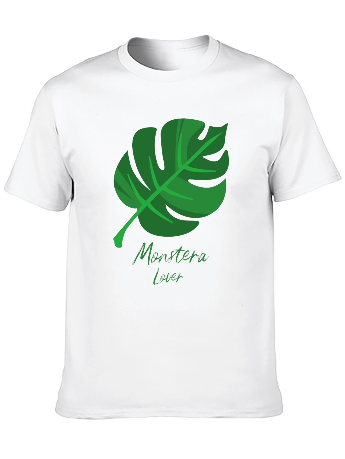 Monstera Lover T-Shirt - Tropical Leaf Design