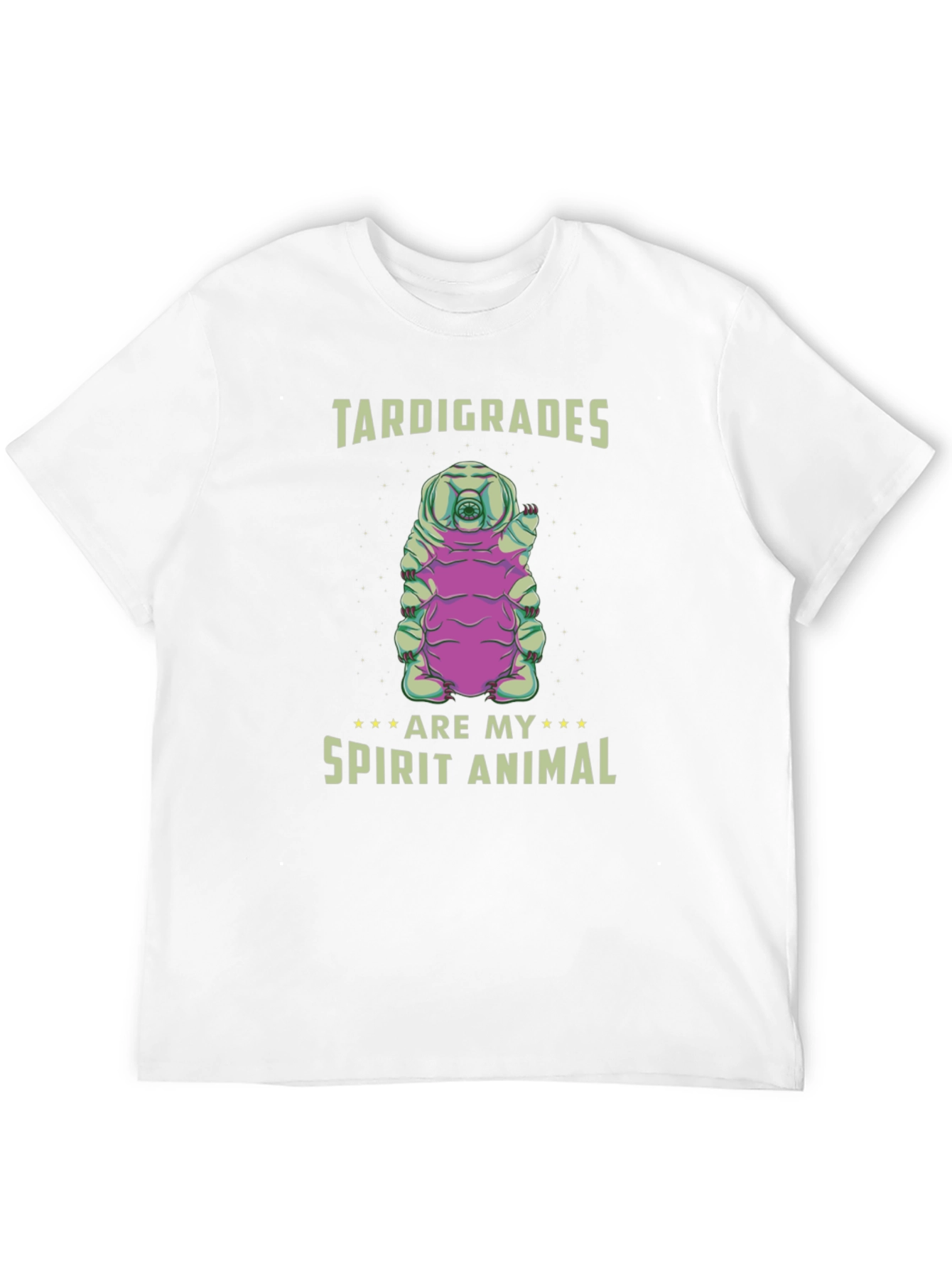 Tardigrades Are My Spirit Animal Black T-Shirt