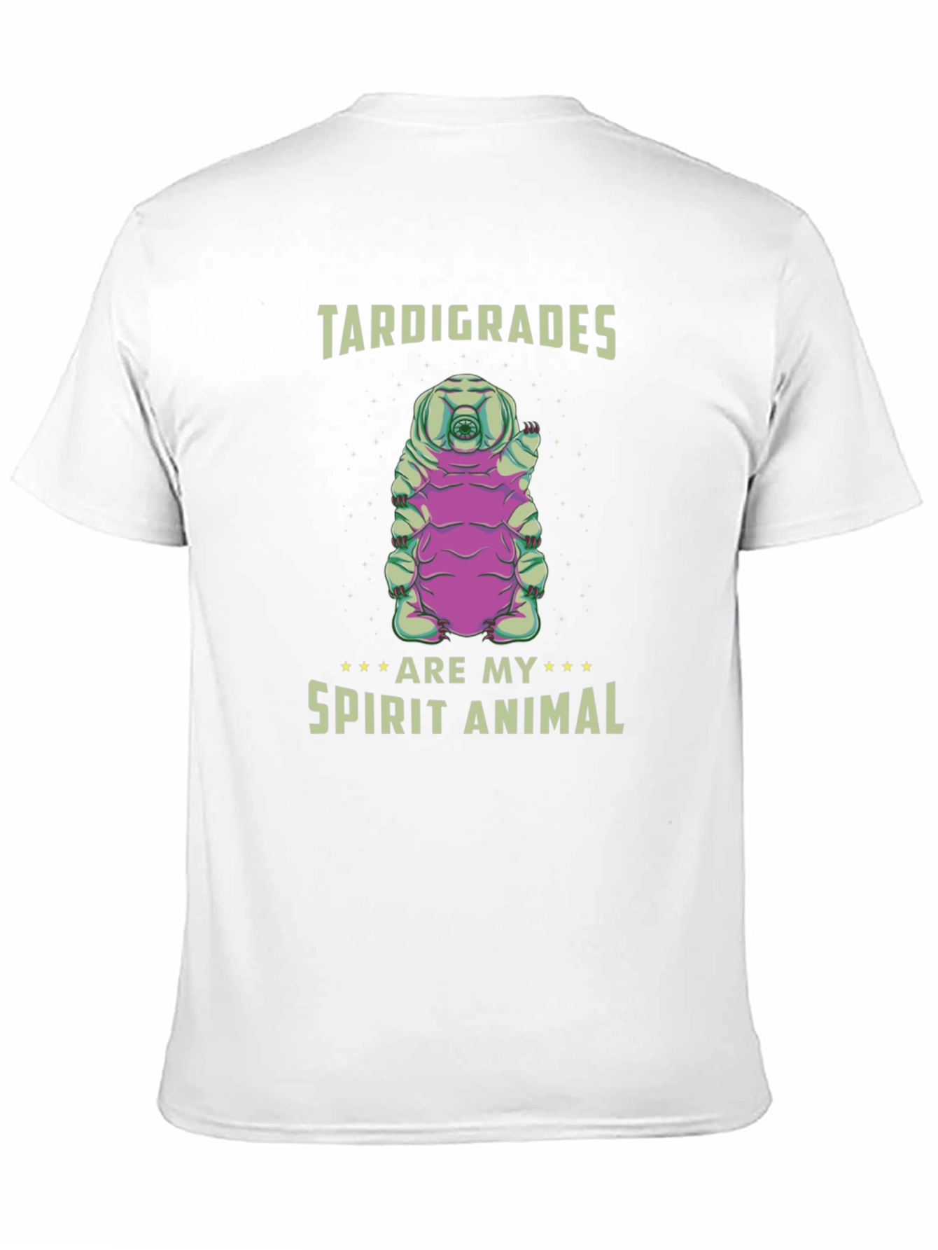 Tardigrades Are My Spirit Animal Black T-Shirt