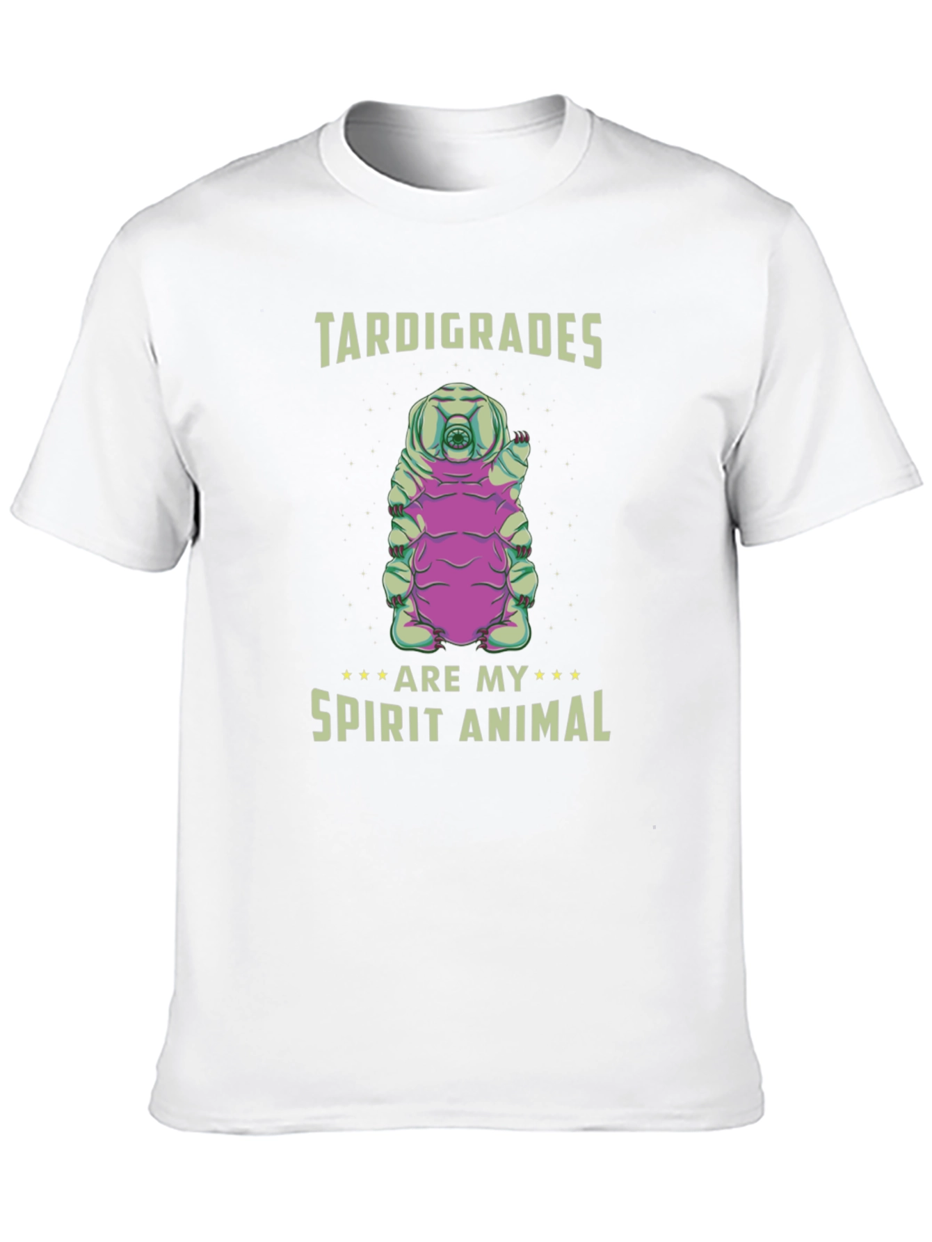 Tardigrades Are My Spirit Animal Black T-Shirt