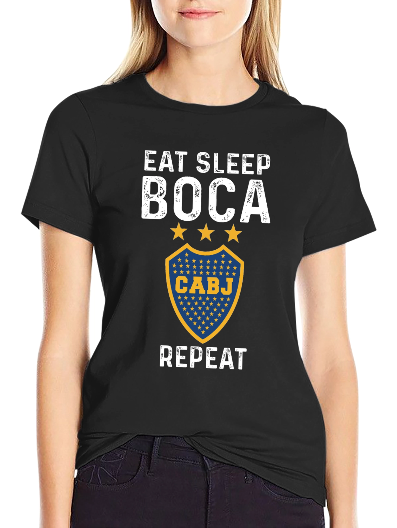 Eat Sleep Boca Repeat T-Shirt