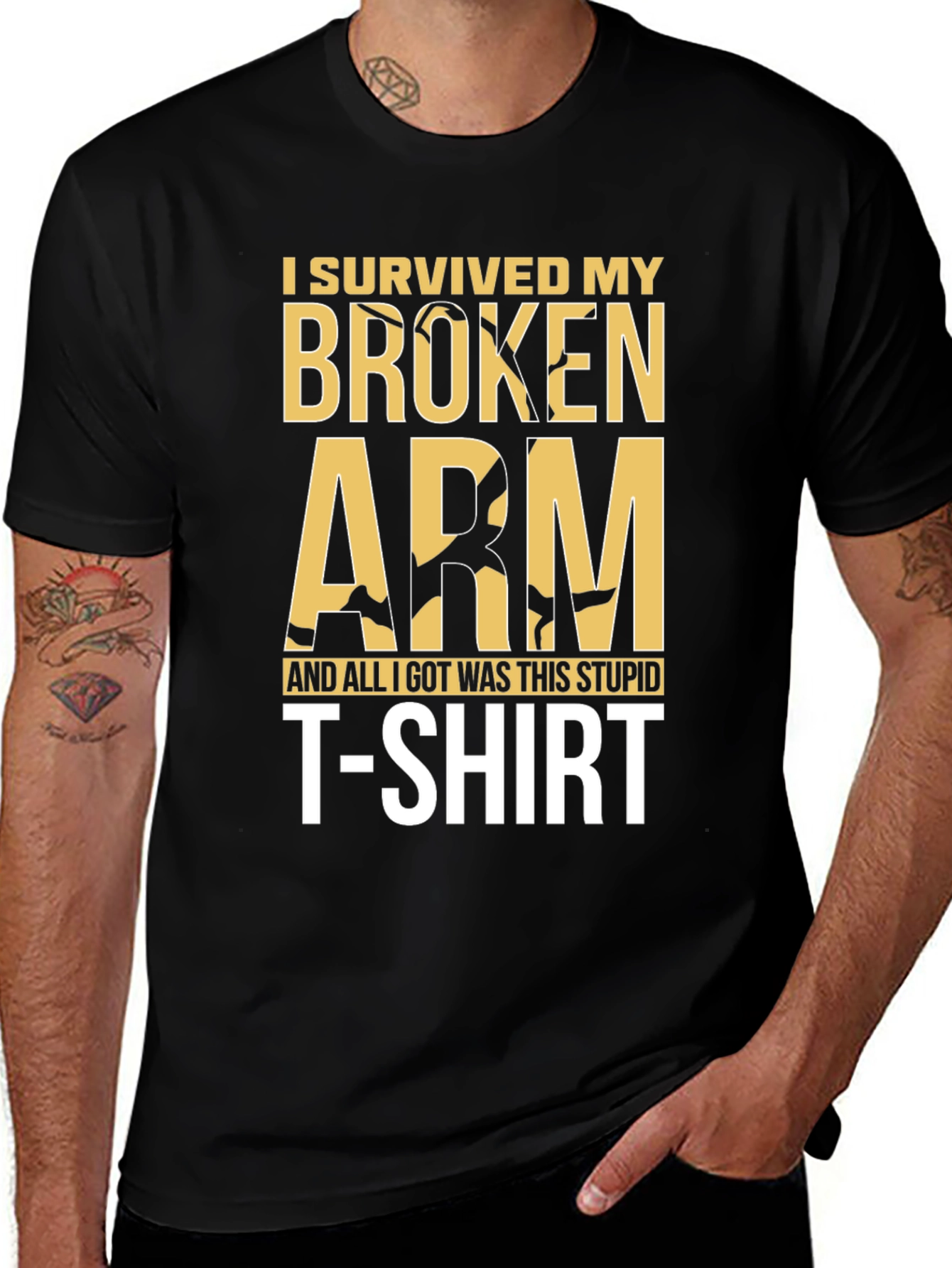 I Survived My Broken Arm T-Shirt