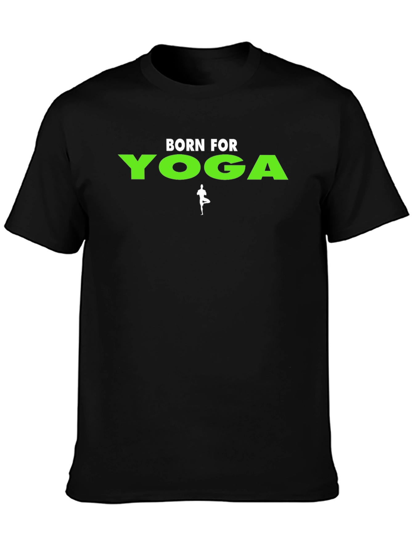 Born For Yoga Graphic T-Shirt