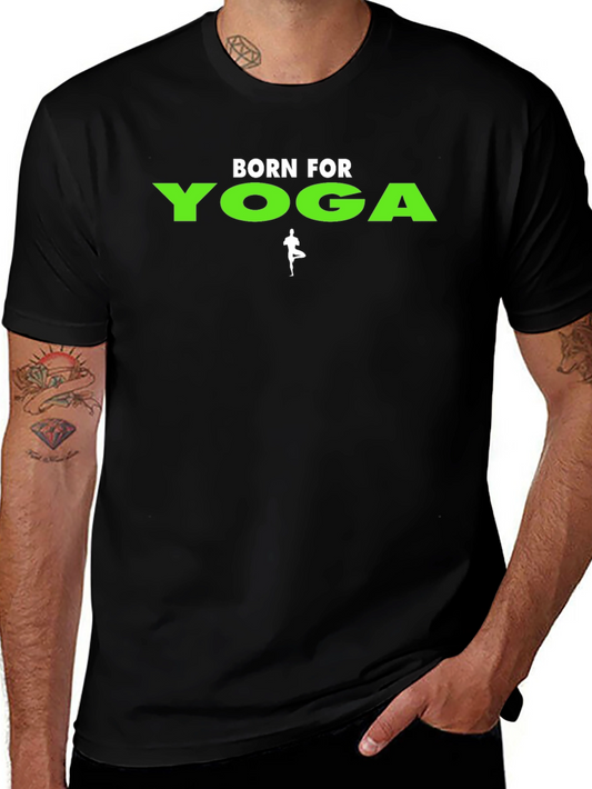 Born For Yoga Graphic T-Shirt