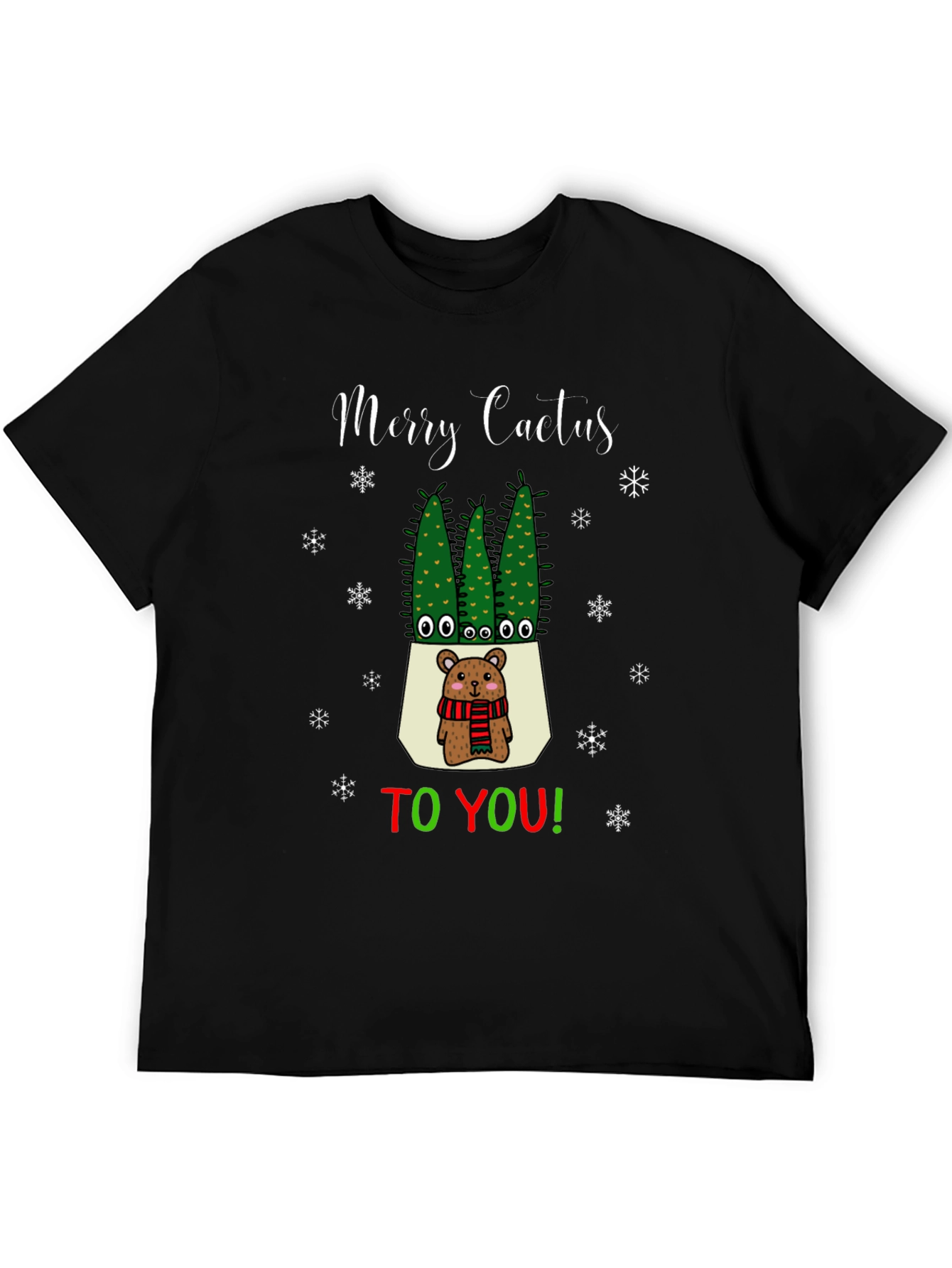Merry Cactus To You! Funny Christmas T-Shirt