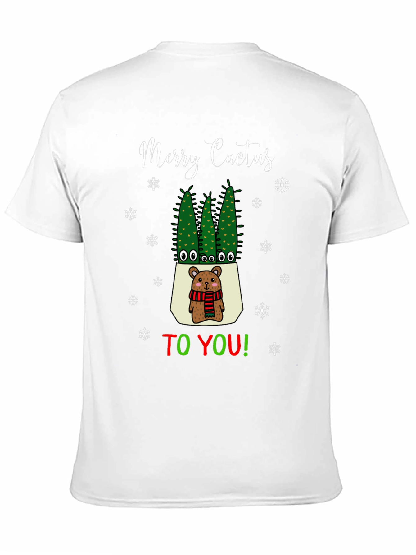 Merry Cactus To You! Funny Christmas T-Shirt