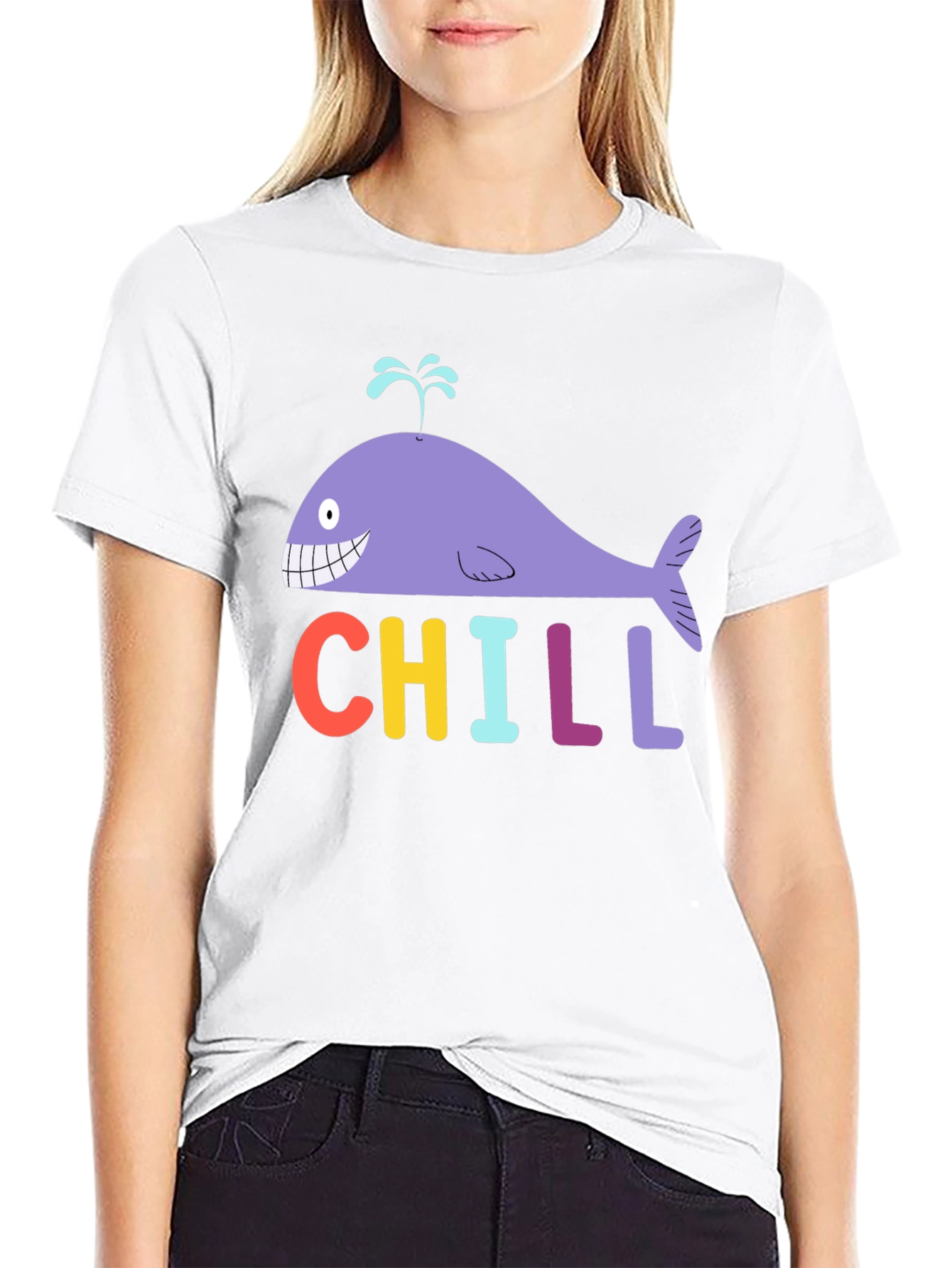 Chill Whale Graphic Tee - Unisex