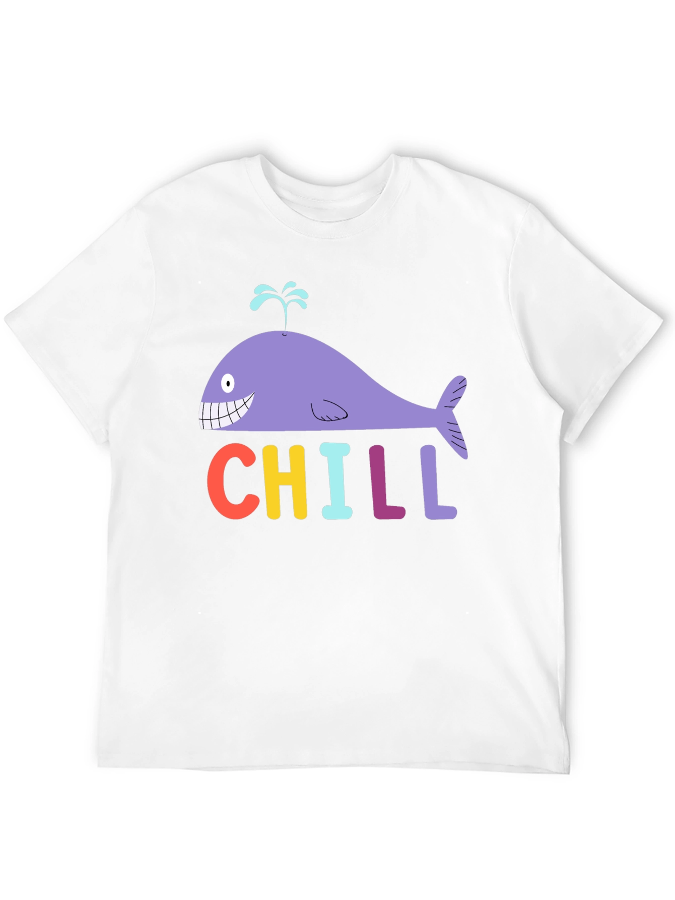 Chill Whale Graphic Tee - Unisex