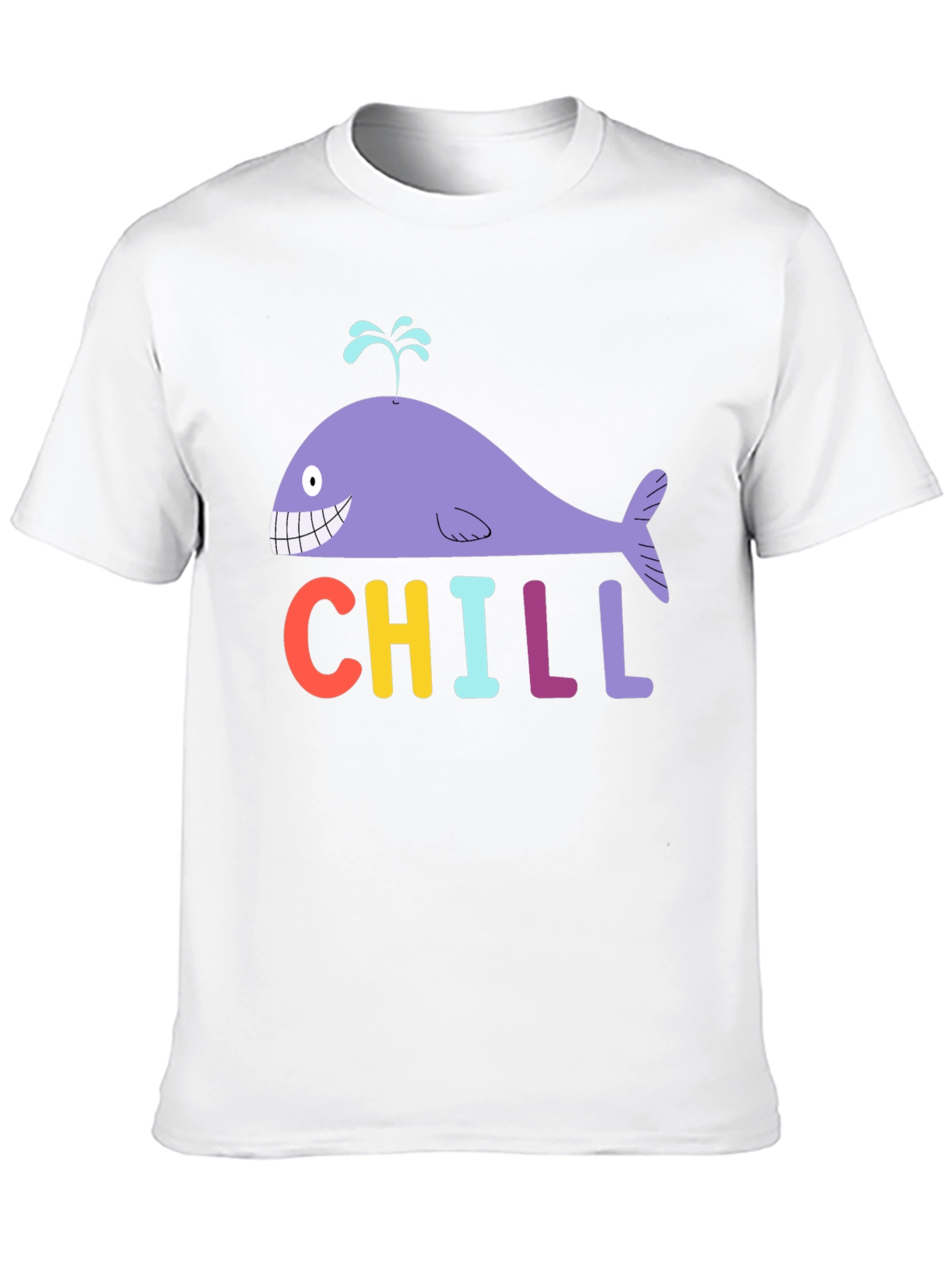 Chill Whale Graphic Tee - Unisex