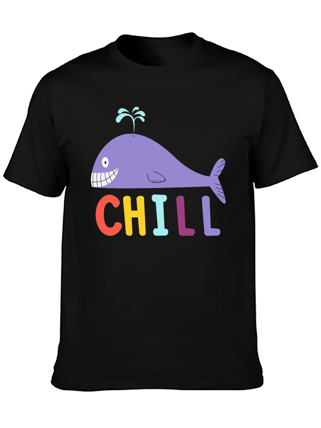 Chill Whale Graphic Tee - Unisex