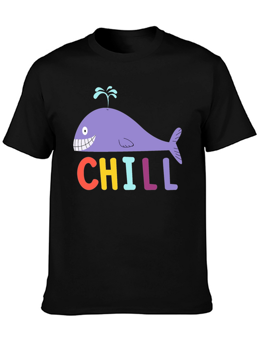 Chill Whale Graphic Tee - Unisex