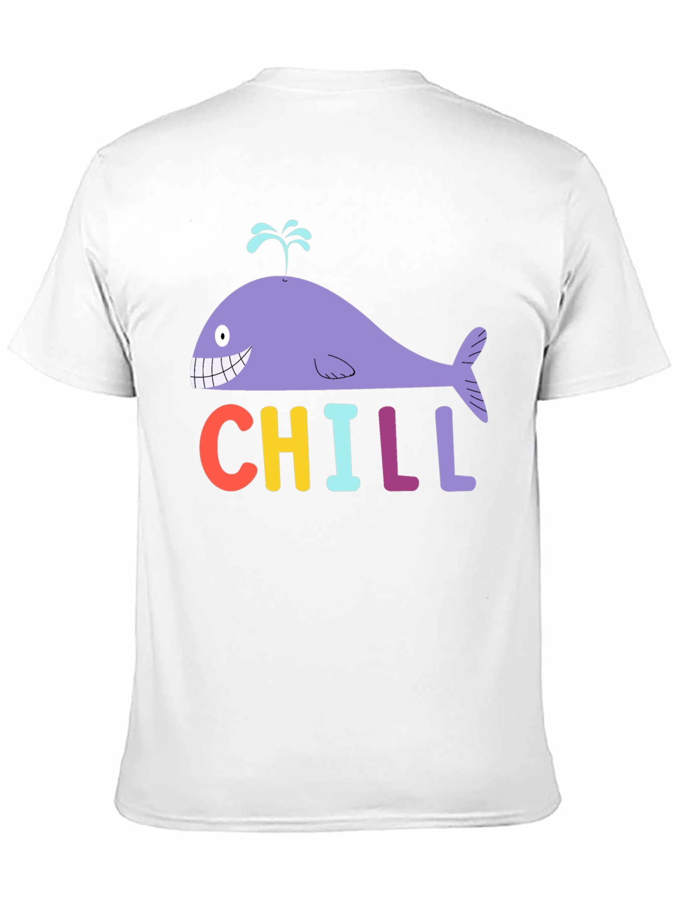 Chill Whale Graphic Tee - Unisex