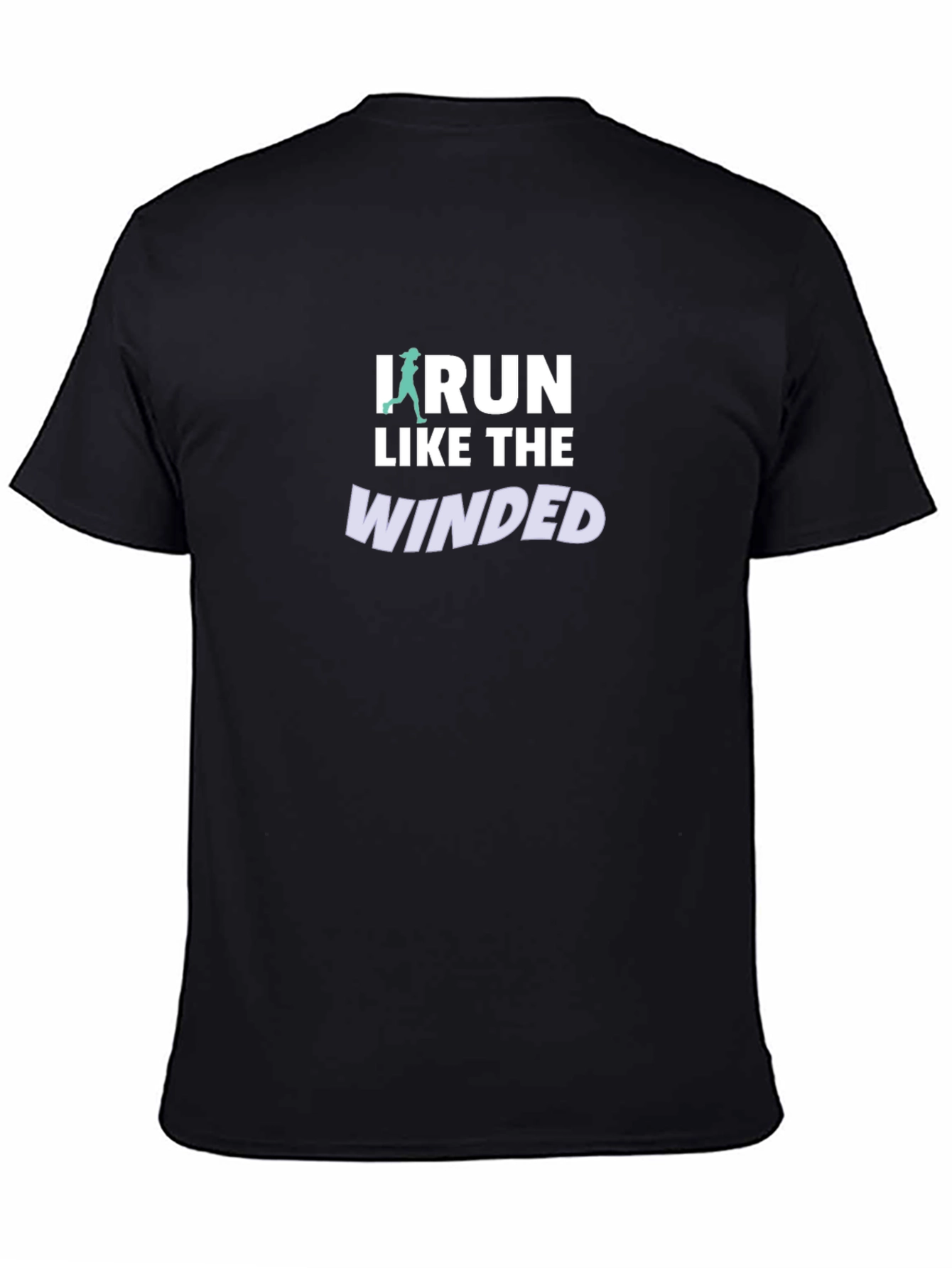 I Run Like the Winded Graphic Tee - Black