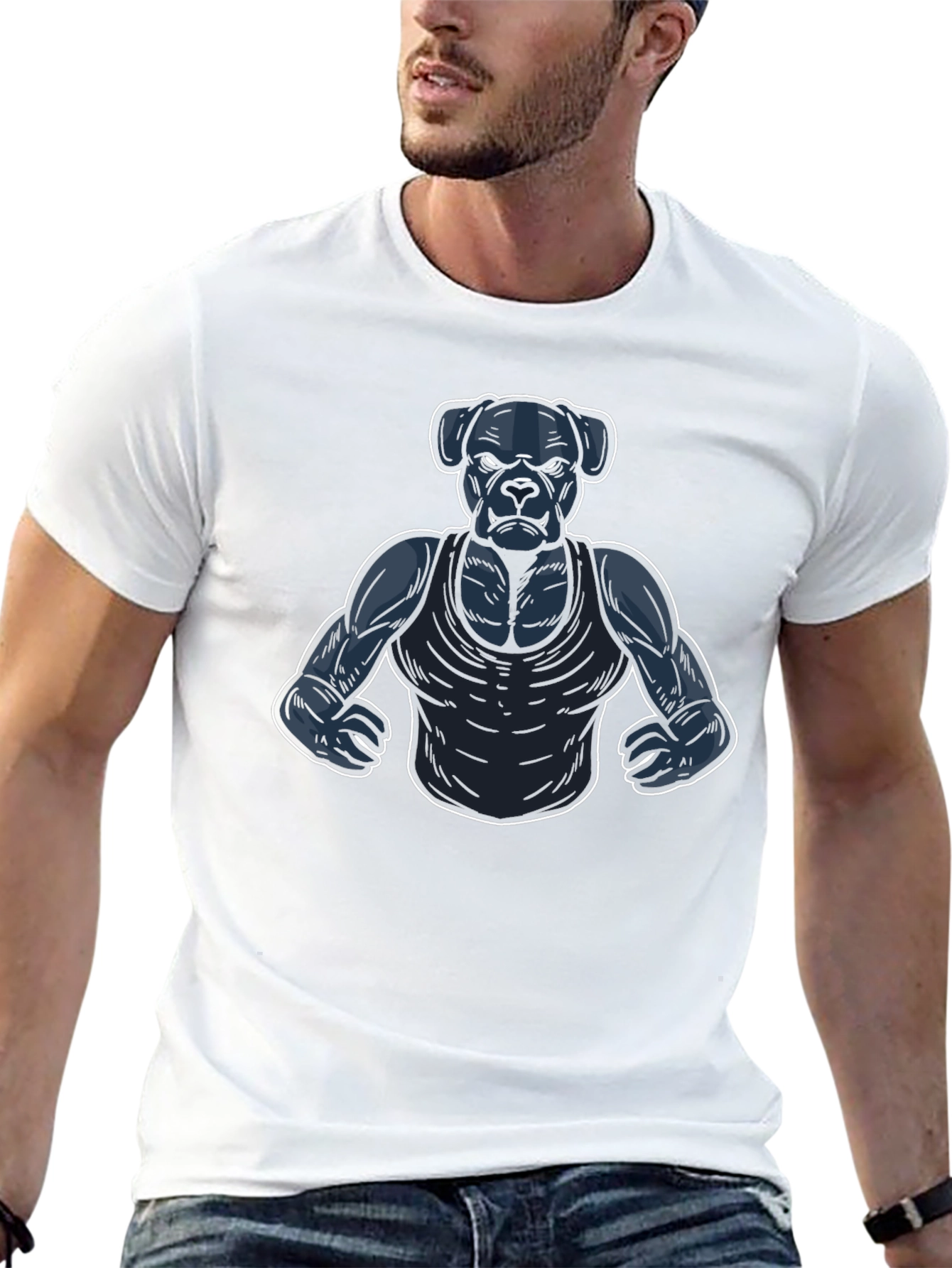 Dog Bod T-Shirt - Black Graphic Tee