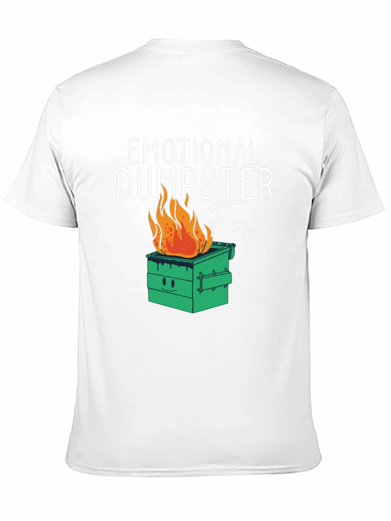 Emotional Dumpster Fire Graphic Tee