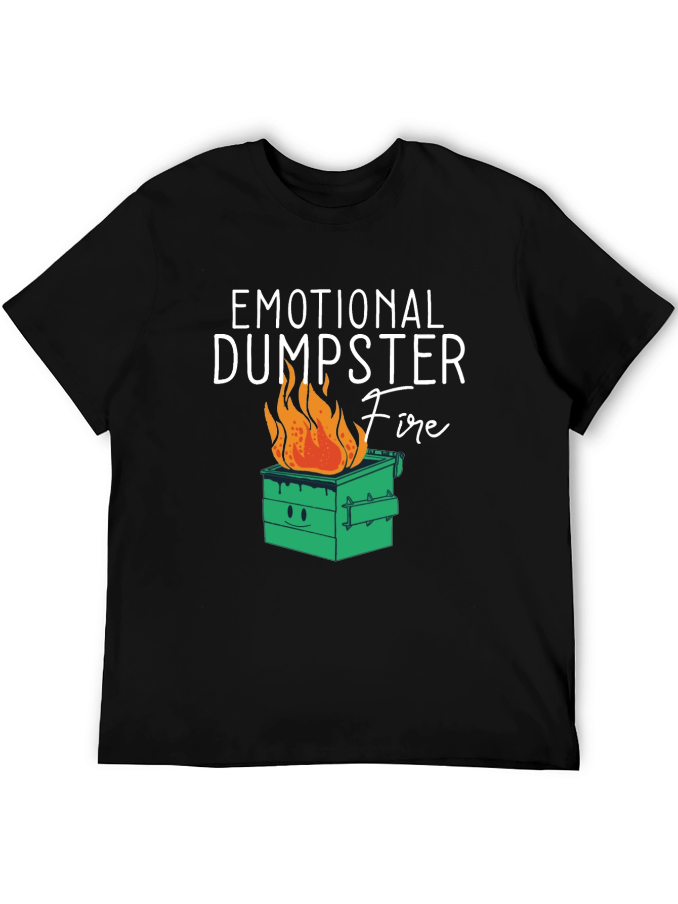 Emotional Dumpster Fire Graphic Tee