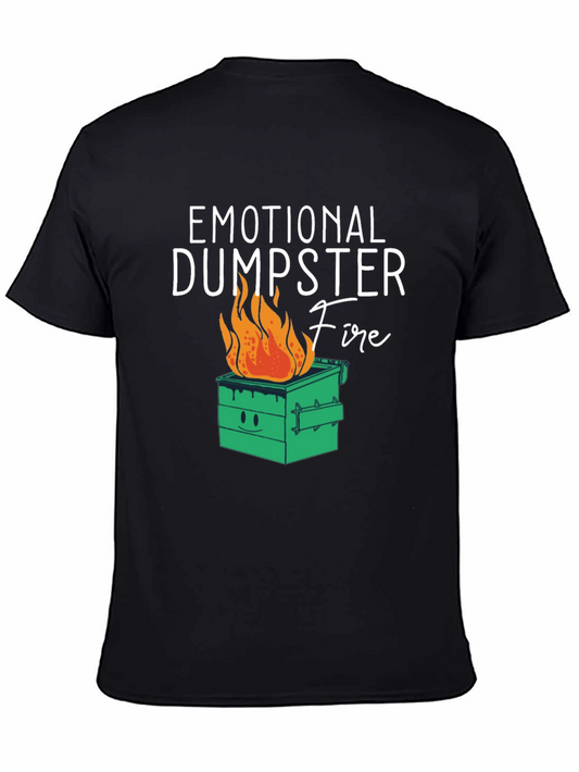 Emotional Dumpster Fire Graphic Tee