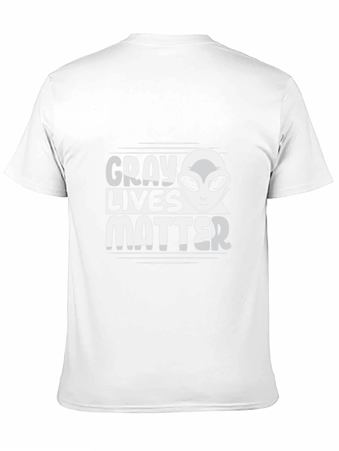 Gray Lives Matter Graphic T-Shirt
