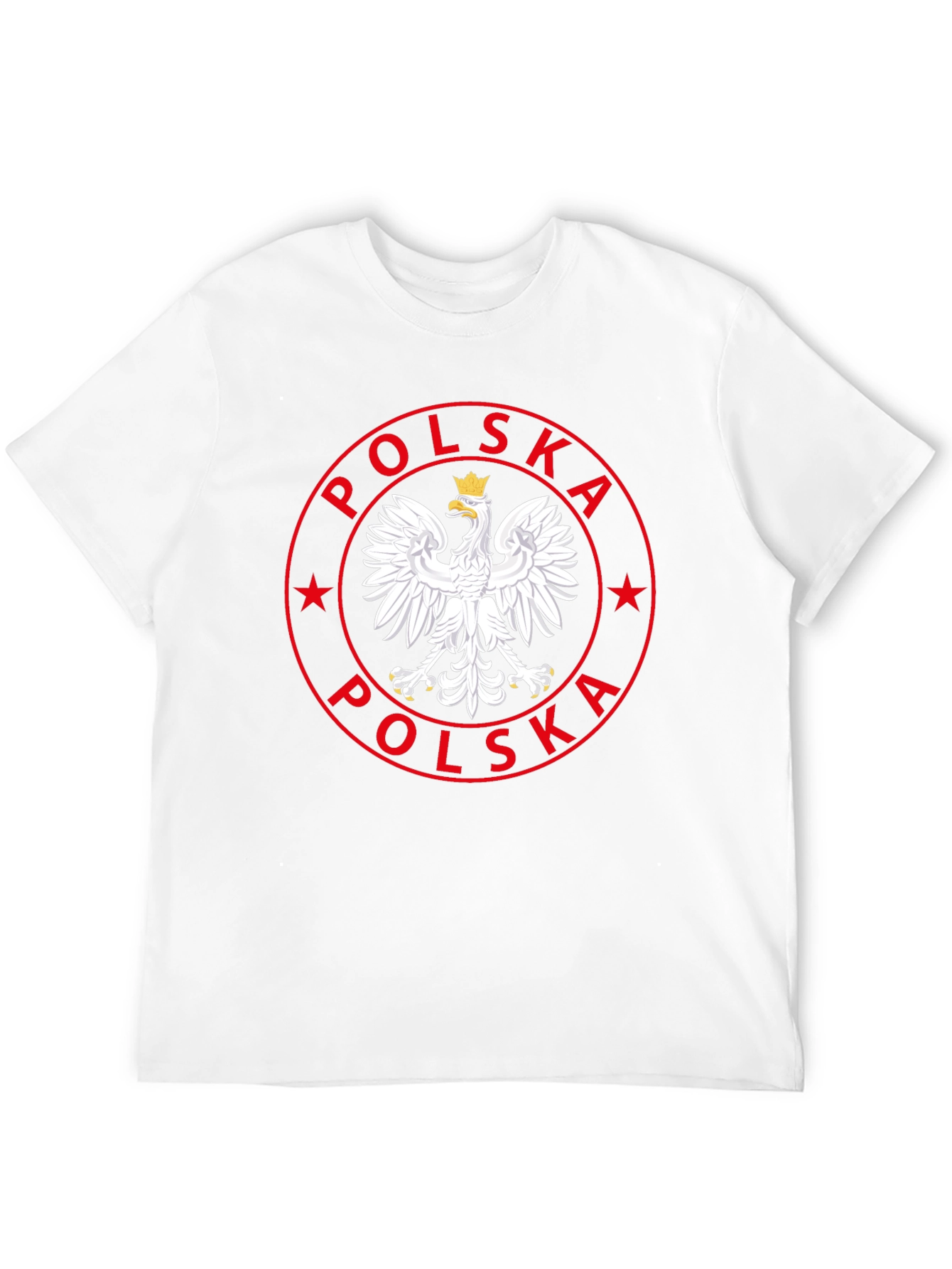 Poland Eagle Emblem Black T-Shirt