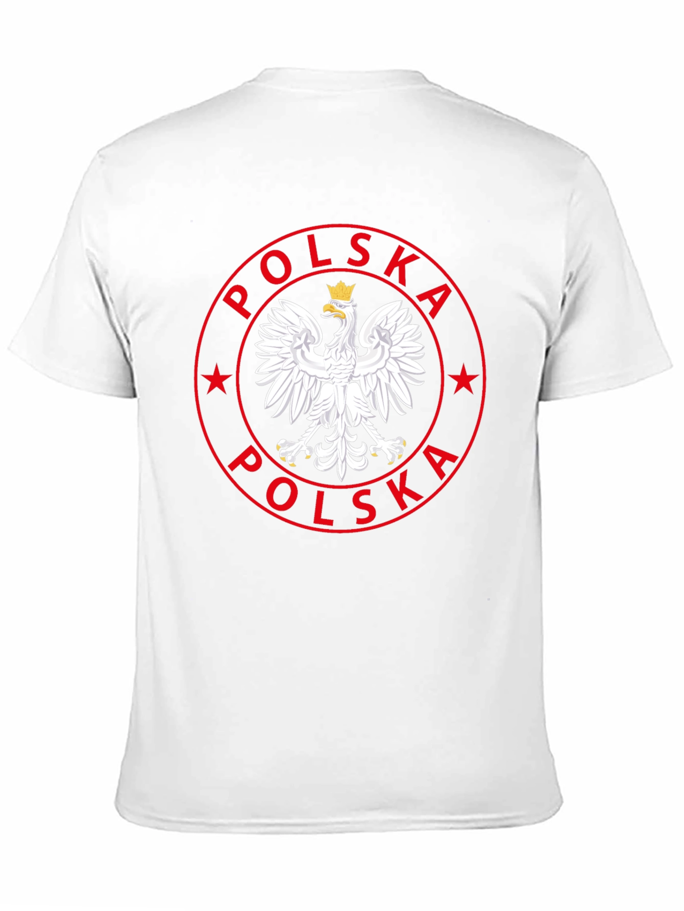Poland Eagle Emblem Black T-Shirt